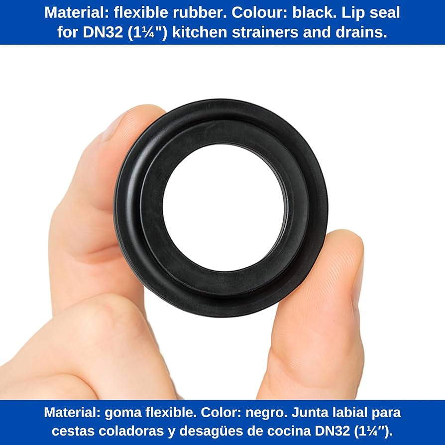 Juntas De Recambio Para Cesto Colador Franke - 2 Piezas, Compatibles Con Modelos 3.5 Pulgadas