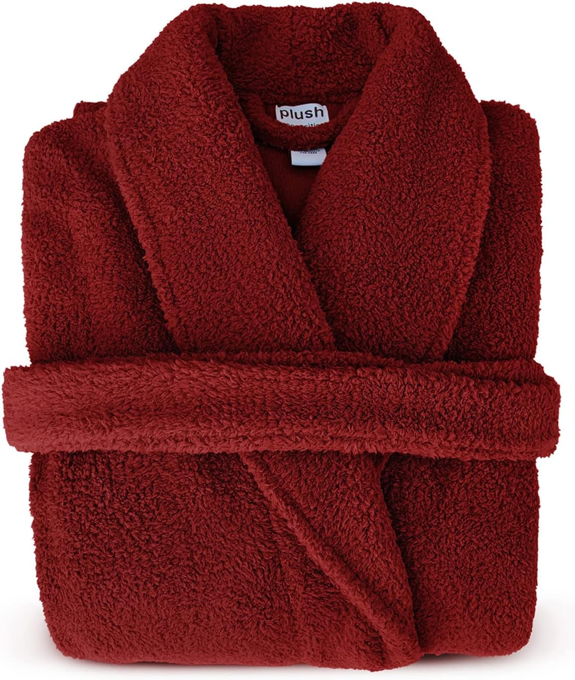 Plush Microfiber Robe - Soft, Warm, and Lightweight - Full Length