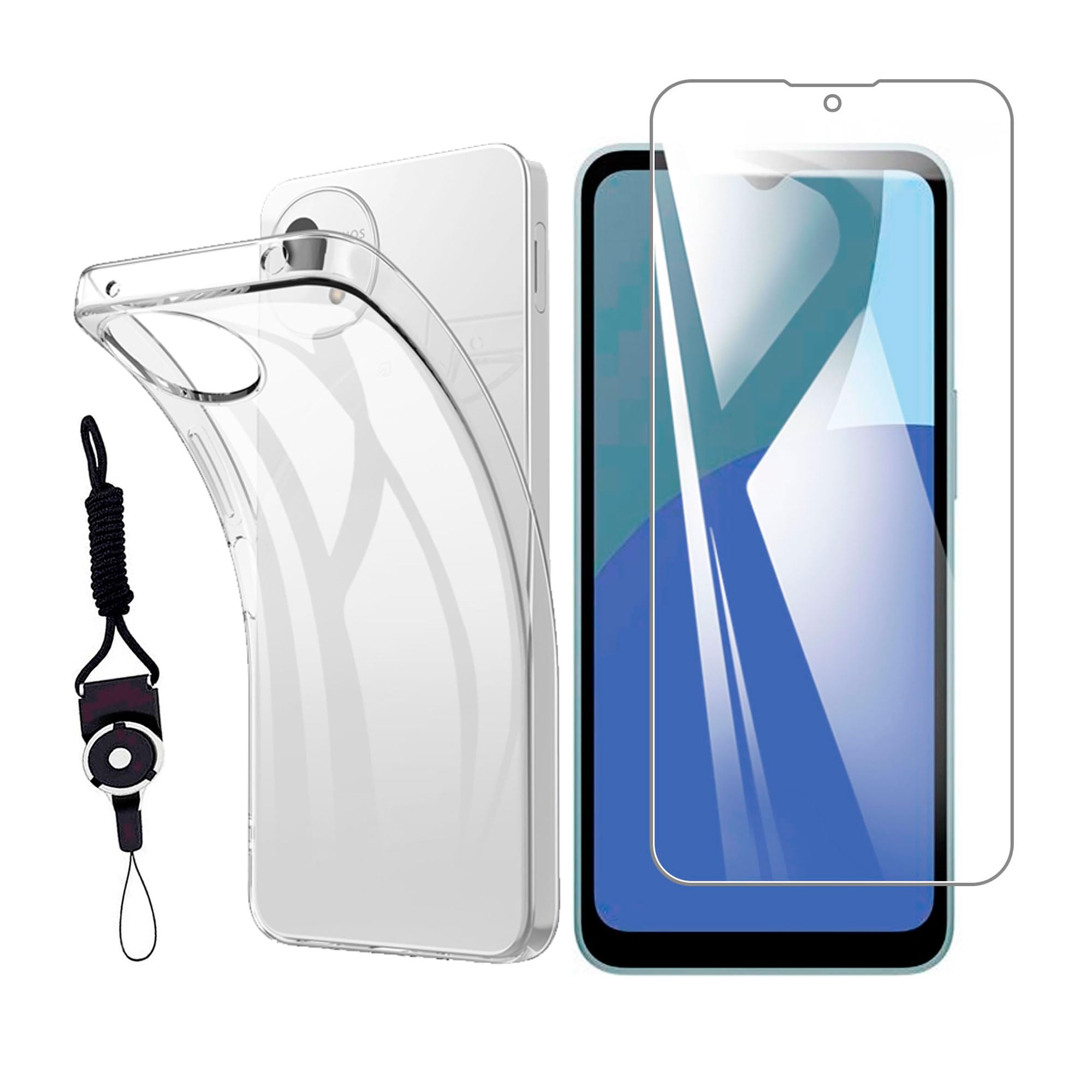 Amazon.co.jp: 【1枚ガラスフィルム+シリコン ケース】For AQUOS wish4