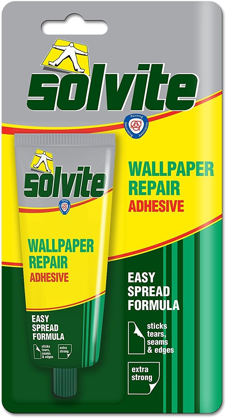 Solvite Wallpaper Repair Adhesive Tube Ref 1574678, 56 g (4)