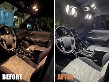 AUTOGINE 12 Piece White Interior LED Lights Kit for Chevrolet Chevy Malibu 2013 2014 2015 2016 2017 2018 2019 2020 Super Bright 6000K Interior LED Light Bulbs Package + Install Tool