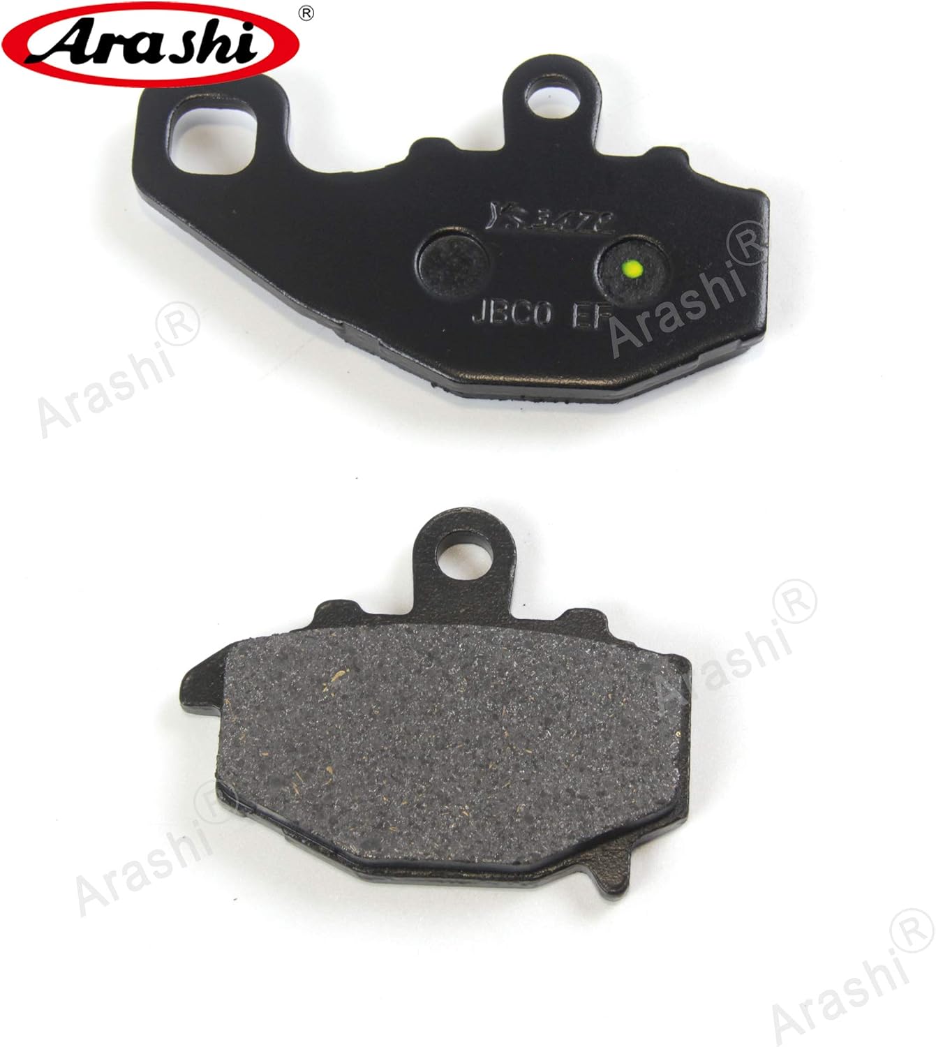 Arashi Rear Brake Disc Rotor and Pads for Kawasaki KLE Versy.s 650 2007-2014, ER6N ER6F 2006-2015, Motorcycle Replacement Accessories