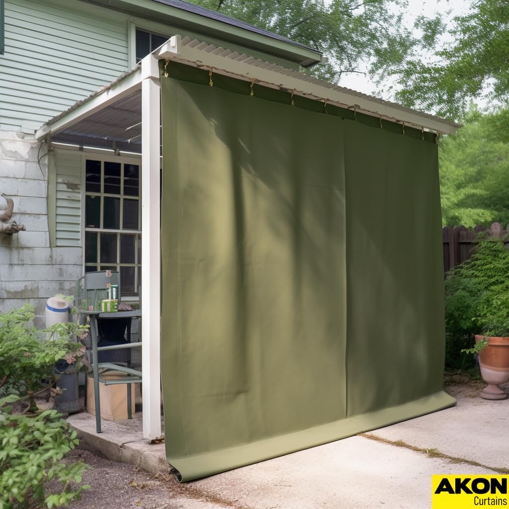 Custom Size Canvas Tarps | Made to Order | Indoor Outdoor Canvas | Custom Size with Grommets | Made to Order