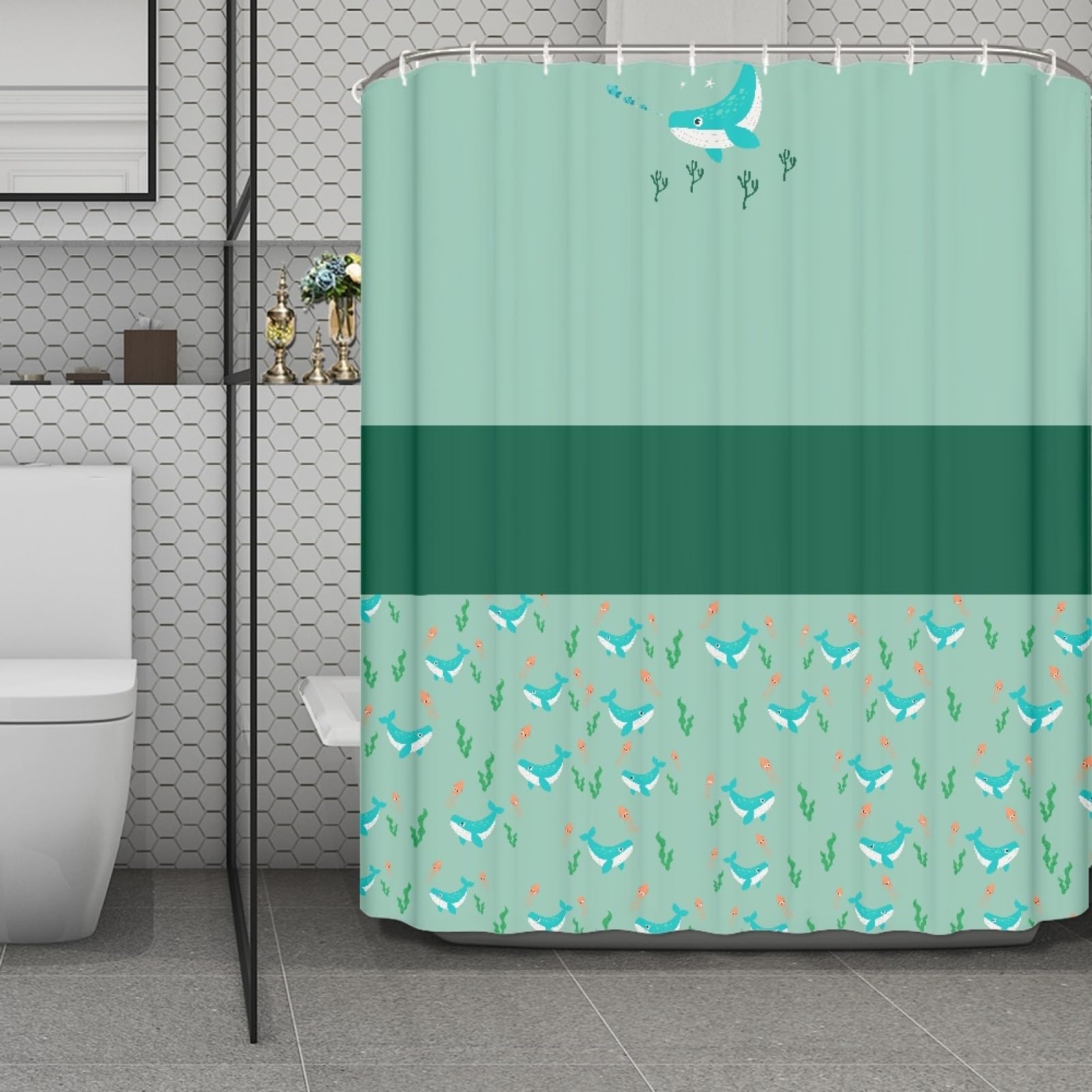 Rideau de douche anti moisissure imperméable pour garder une salle de bain propre