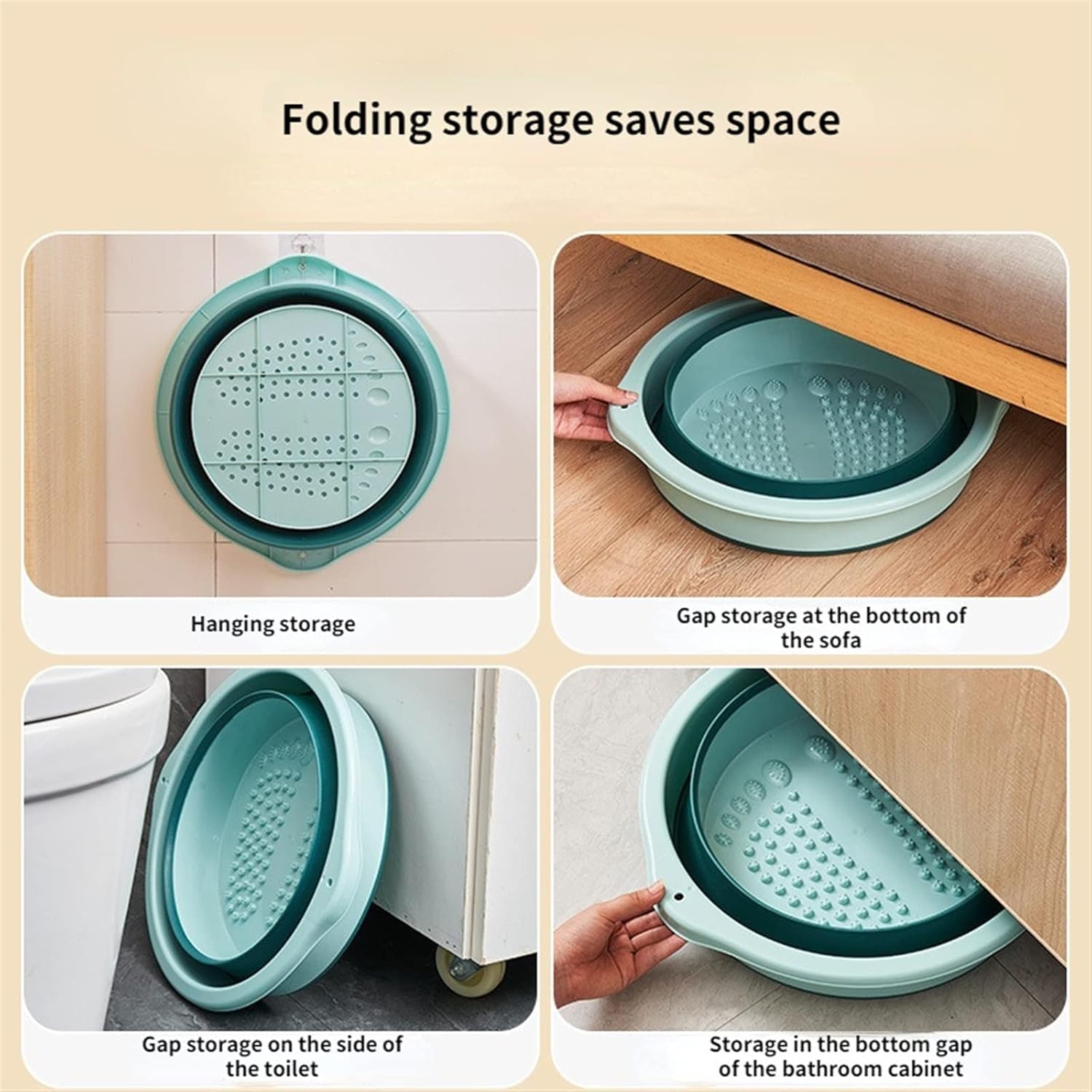 Calyrex Foldable Foot Tub Portable Silicone Foot Massage Bath Bucket Household Foot Spa Basin Foot SPA Bath Tub Foot Soak Bath Tub Calyrex Foldable Foot Tub Portable Silicone Foot Massage Bath Bucket Household Foot Spa Basin Foot SPA Bath Tub Foot Soak Bath Tub