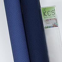 Vista 39 de KCS 2 piezas de tela de costura de algodón Aida de punto de cruz de 15 x 18 pulgadas (blanco antiguo, 14 unidades)