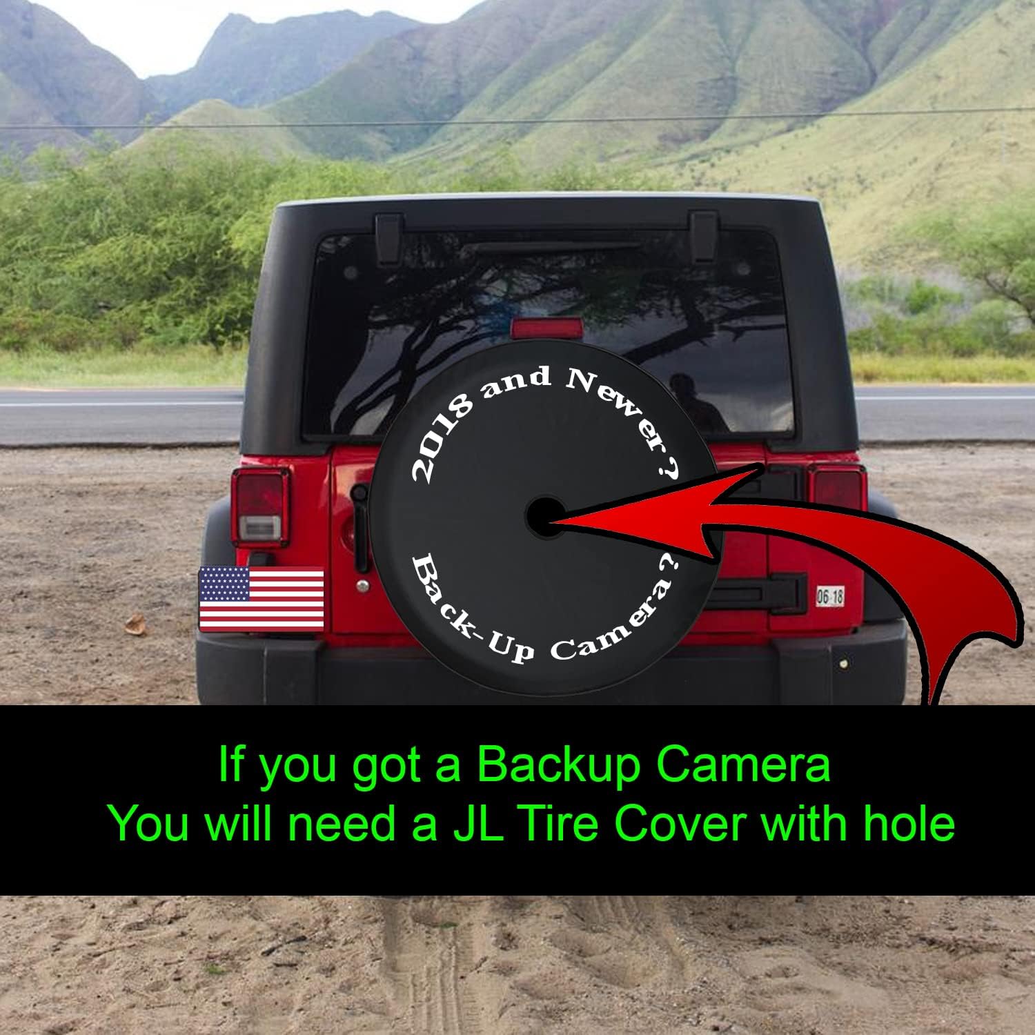 Spare Tire Cover Just Add Water Kayak Canoe Whitewater Black 29 Inch