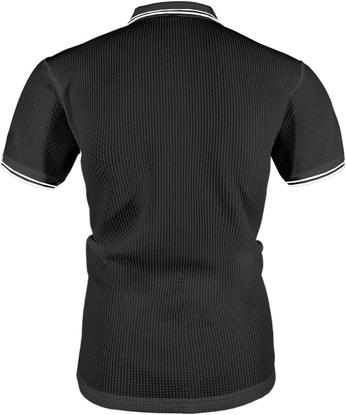 Ymosrh Men's Breeze Polo Shirts Short Sleeve Summer Moisture Wicking Quick-Dry Performance Fit Golf Shirt, S-3XL