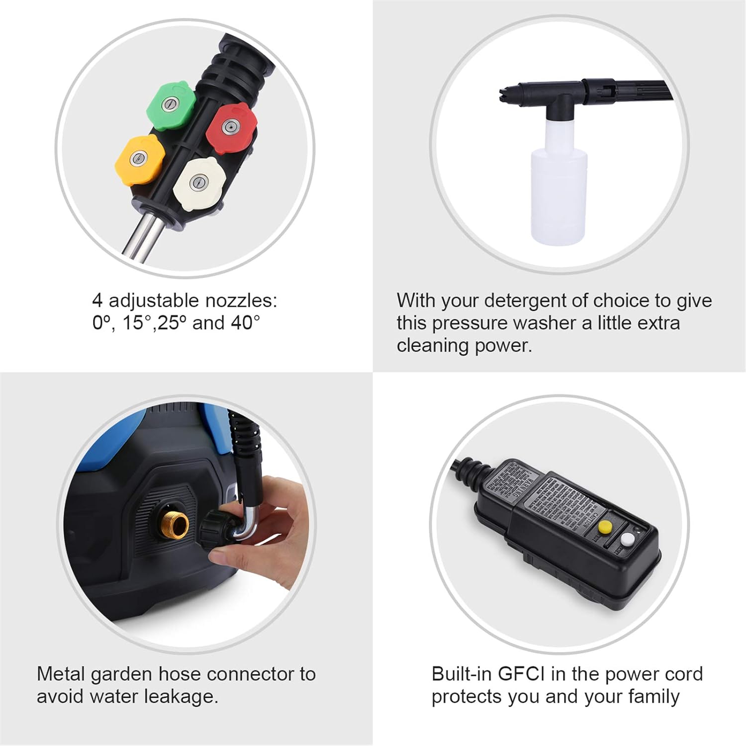 Flash Deals - 60% OFF mrliance Electric Pressure Washer Max 2300 PSI 2.11 GPM, 1800W Electric Water Pressure Washer Professional Car Washer Cleaner Machine with Brass Hose Connector for Home Car Driveway Patio Clean-Blue Lowest Price mrliance Electric Pressure Washer Max 2300 PSI 2.11 GPM, 1800W Electric Water Pressure Washer Professional Car Washer Cleaner Machine with Brass Hose Connector for Home Car Driveway Patio Clean-Blue