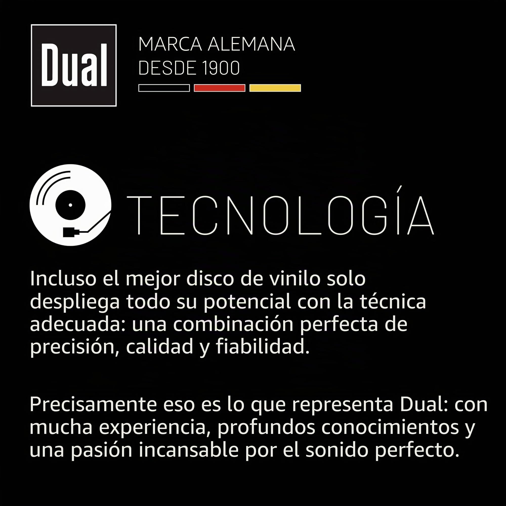 Dual DTJ 301.1 USB - Tocadiscos para DJ (33/45 U/min, control de velocidad, sistema fonocaptor magnético, iluminación de agujas, cable USB), color negro [Importado de Alemania]