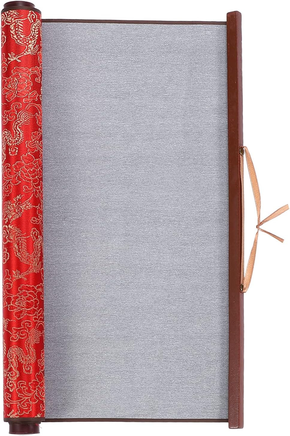 PATIKIL Water Writing Cloth, Calligraphy Reusable Water Drawing Writing Cloth Magic Paper Blank No Ink Chinese Calligraphy Set for Beginners Practicing, Red