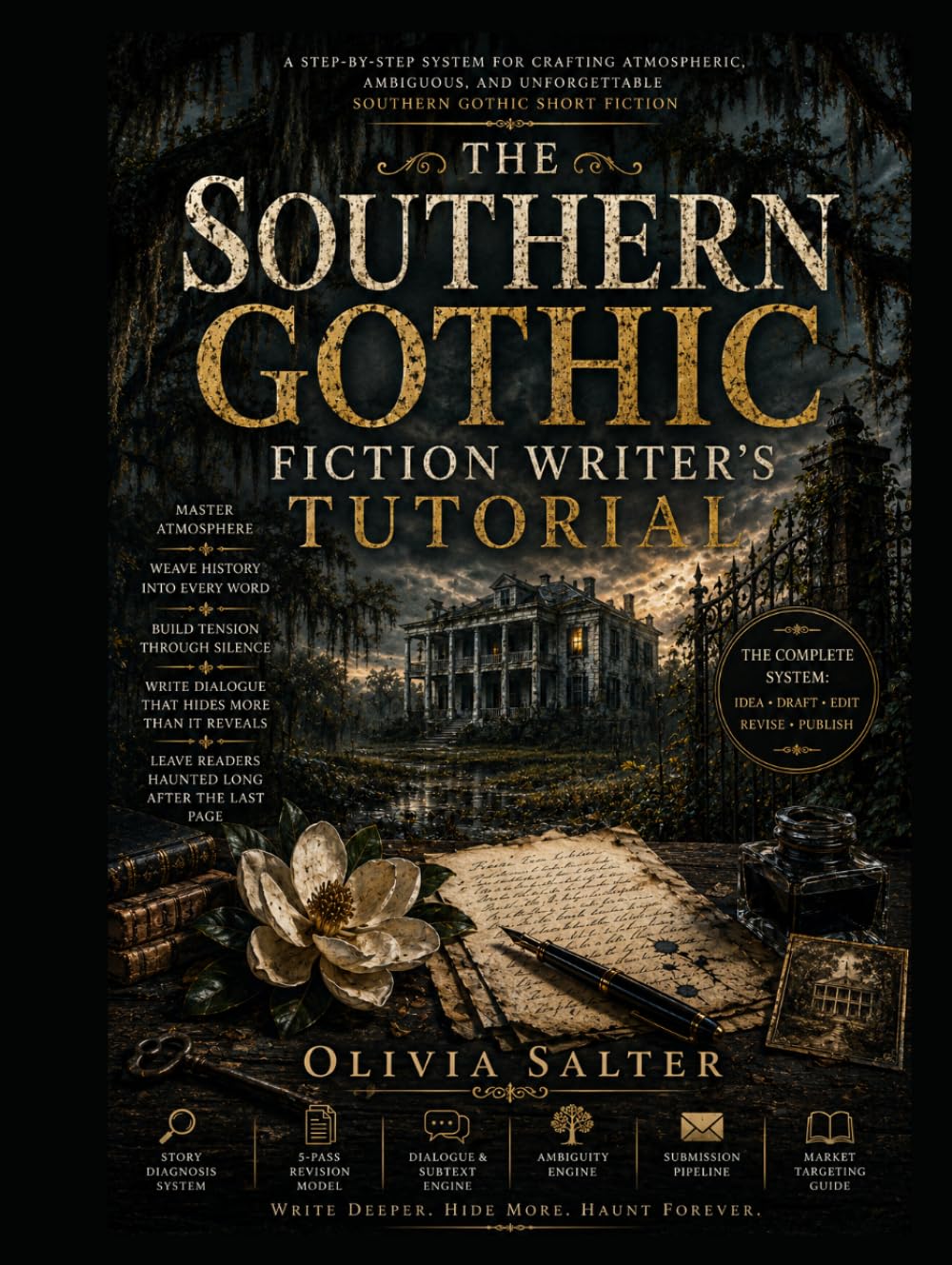 The Writing Southern Gothic Fiction Writer’s Tutorial: A Complete Writer's Guide to Crafting Literary Southern Gothic Stories Through History, ... Modern Fiction Writing Masterclass Series)
