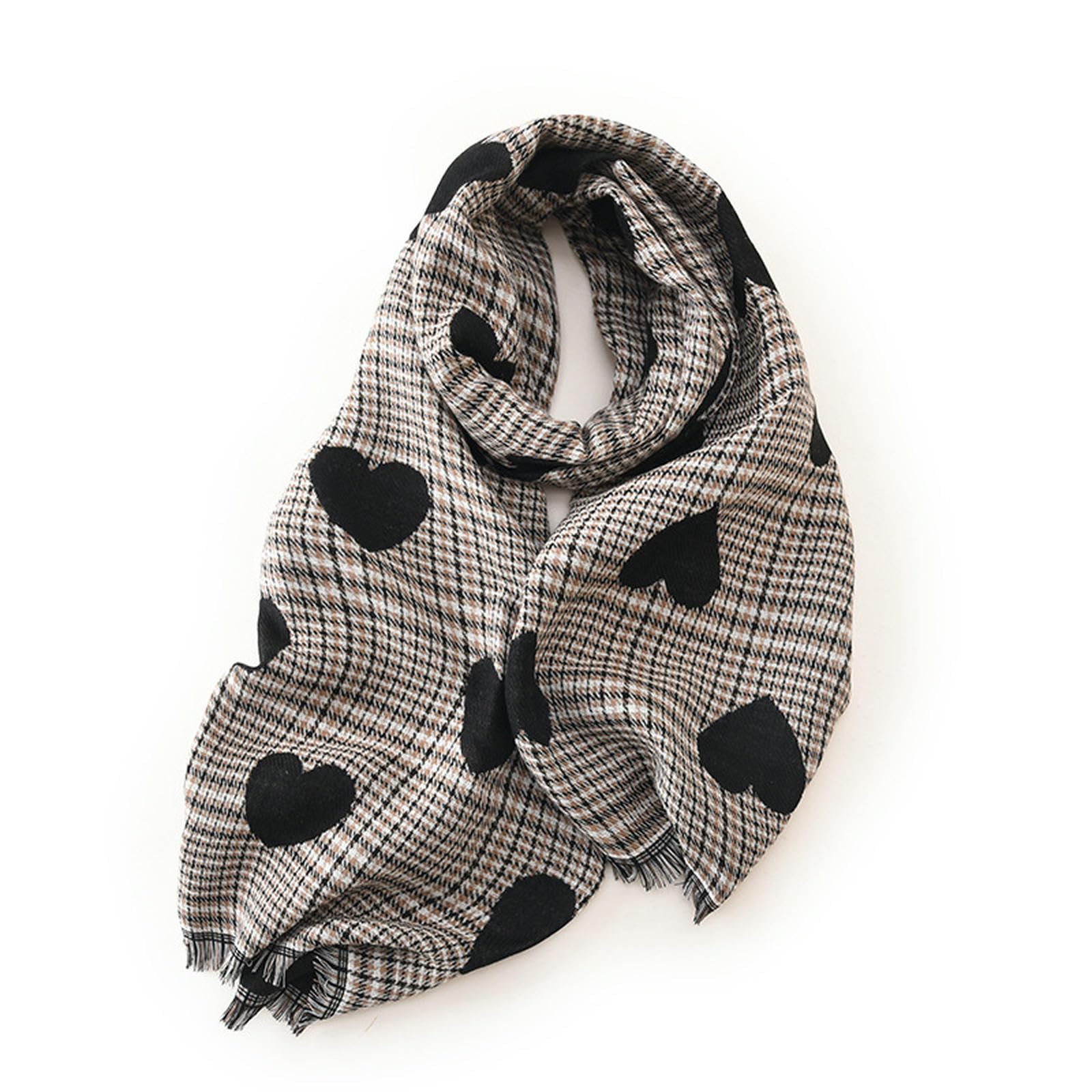 Sciarpa da donna autunno e inverno calda comoda, scialle oversize