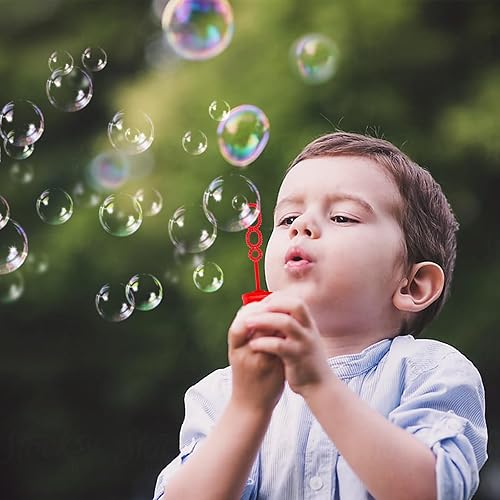 Miniatura 5 de 24 Pack Bunny Bubble Wands for Kids - 3 Colors Large Cartoon Rabbit Bubbles Bulk with Refill Solution Toys for Carnival Christmas Easter Day Basket