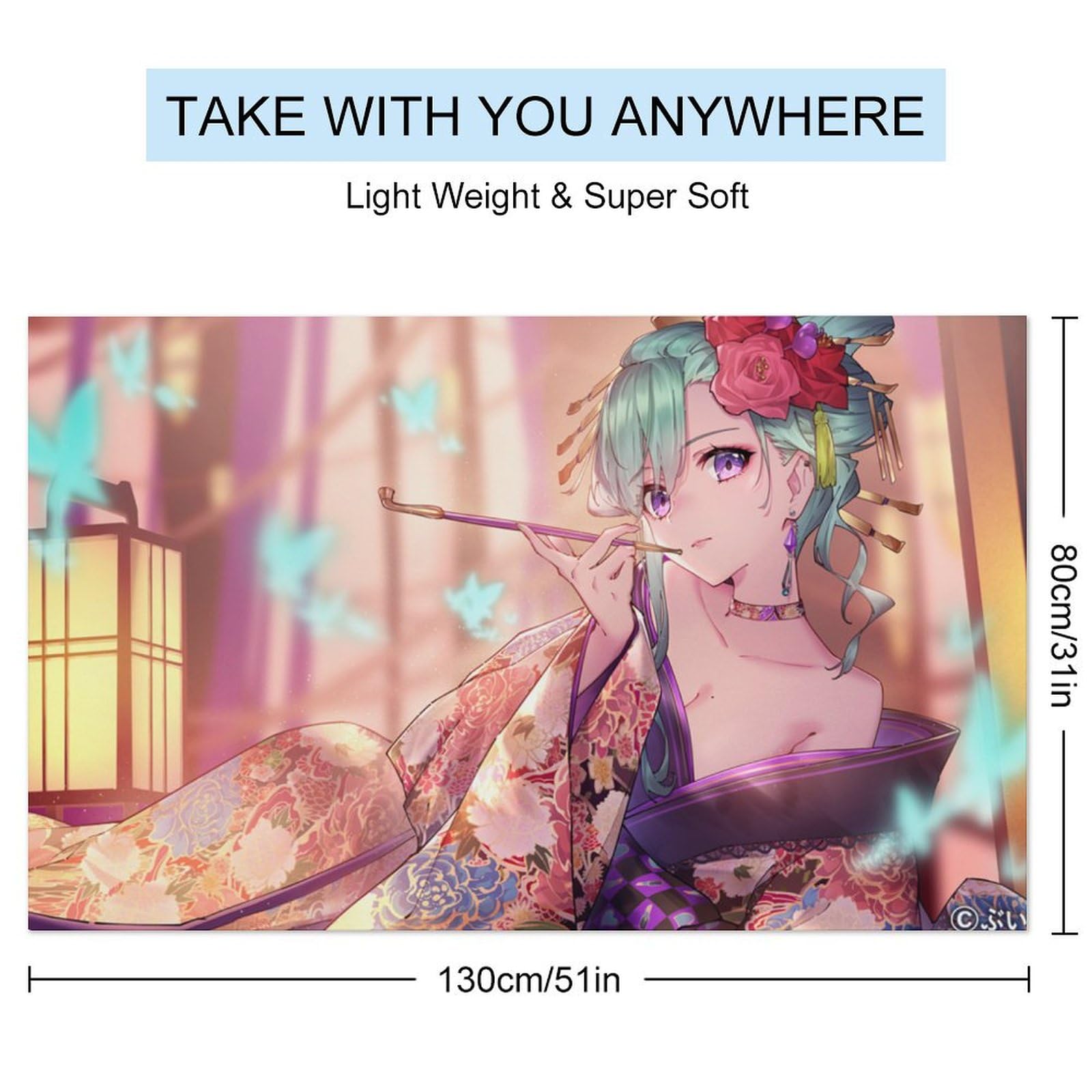 Amazon.co.jp: バスタオル Vtube 八雲べに アニメ ビーチタオル スイム