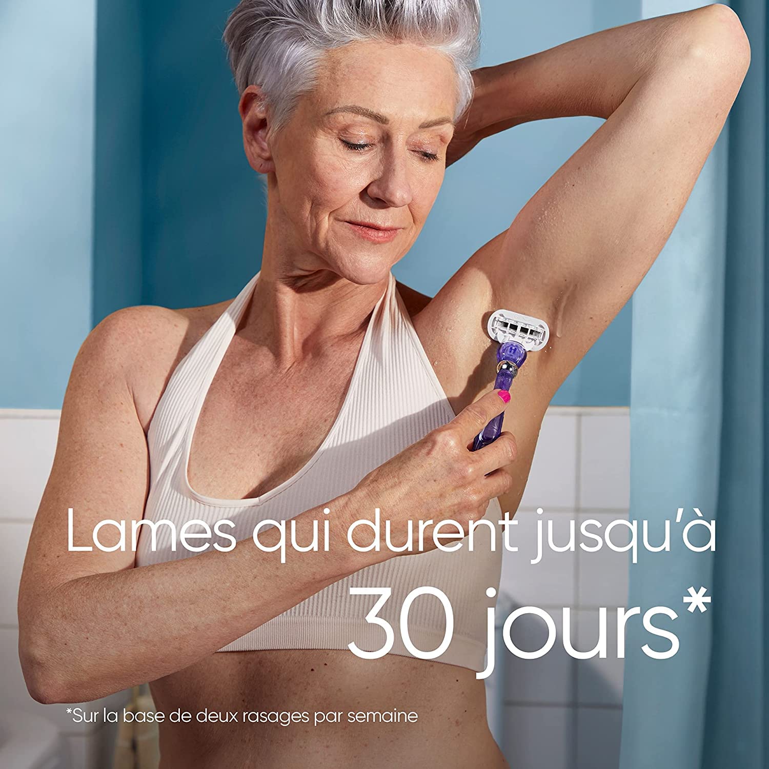 Gillette Venus Deluxe Smooth Swirl Nachfüllklingen (3 x 3), für Damen, 5 Klingen