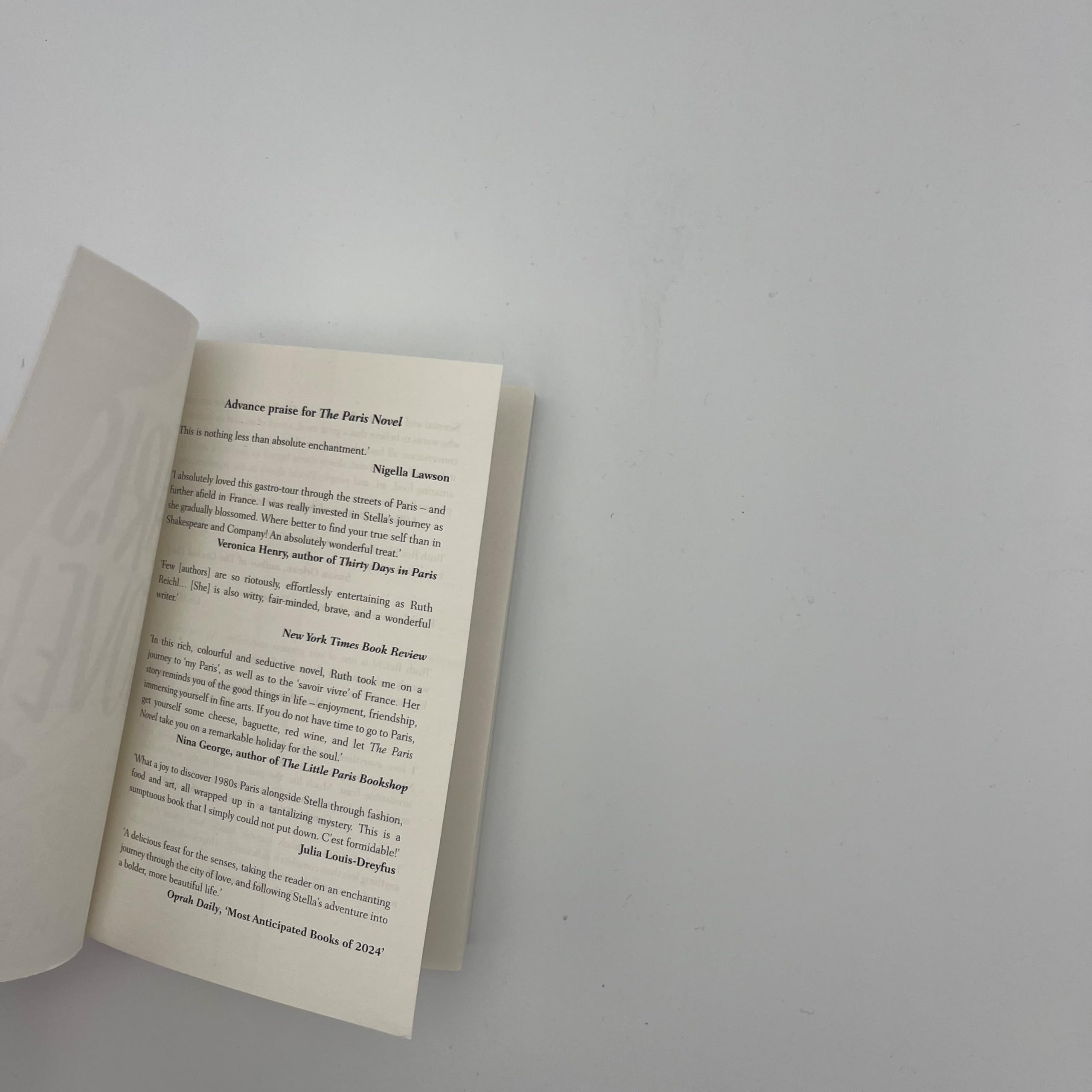 The Paris Novel: The gorgeously uplifting new novel about living - and eating - deliciously