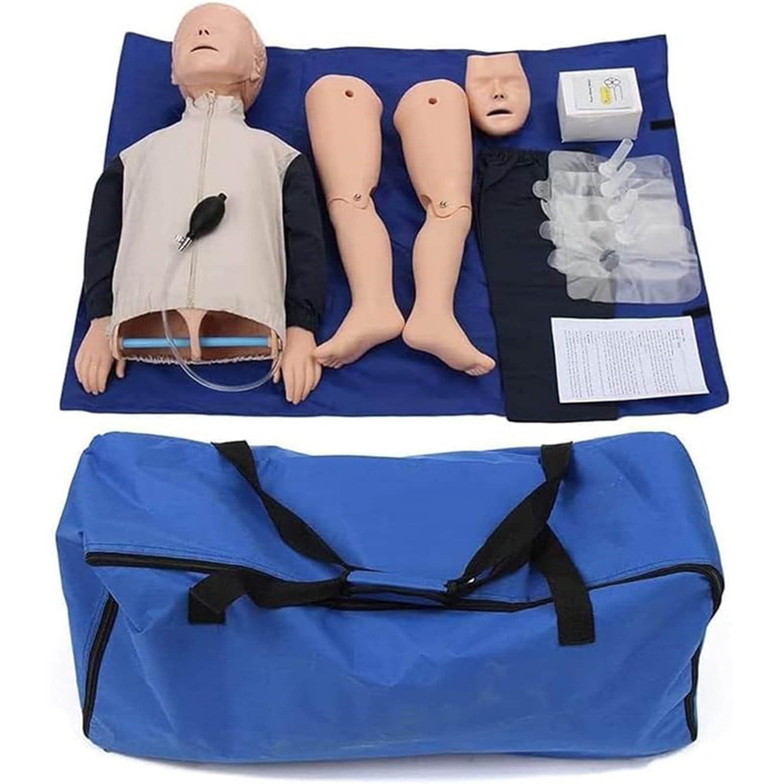 Mannequin de réanimation cardio-pulmonaire pour enfants : réanimation cardio-pulmonaire (RCP) complète pour obstruction des voies respiratoires suite à un infarctus A