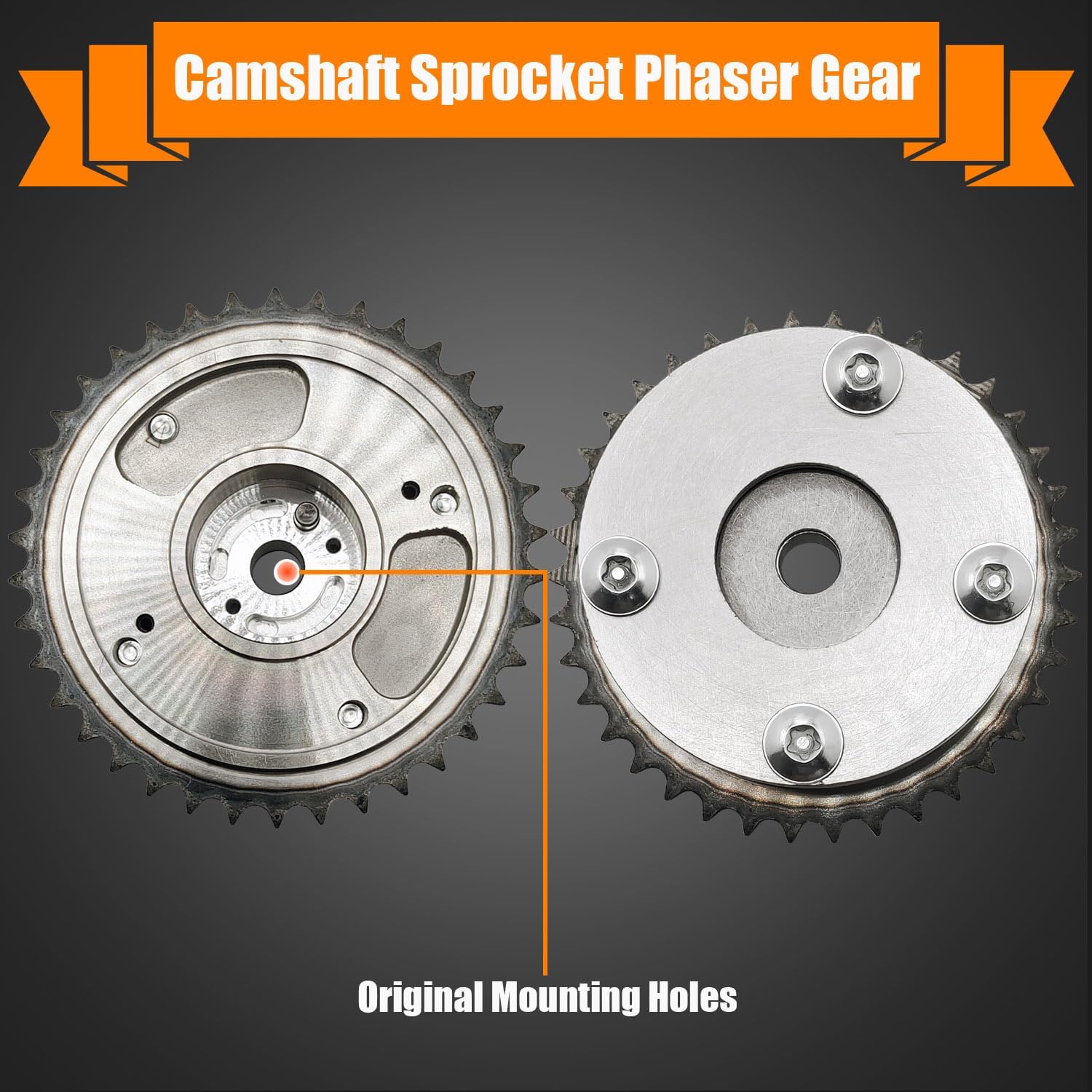 Engine Intake Variable Timing Sprocket Camshaft Gear Compatible with Hyundai Santa Fe 2013-2018, Azera 2011-2017, Santa Fe XL, Genesis & Kia Sorento, Sedona, K900, Cadenza, OE# 243503CGA0