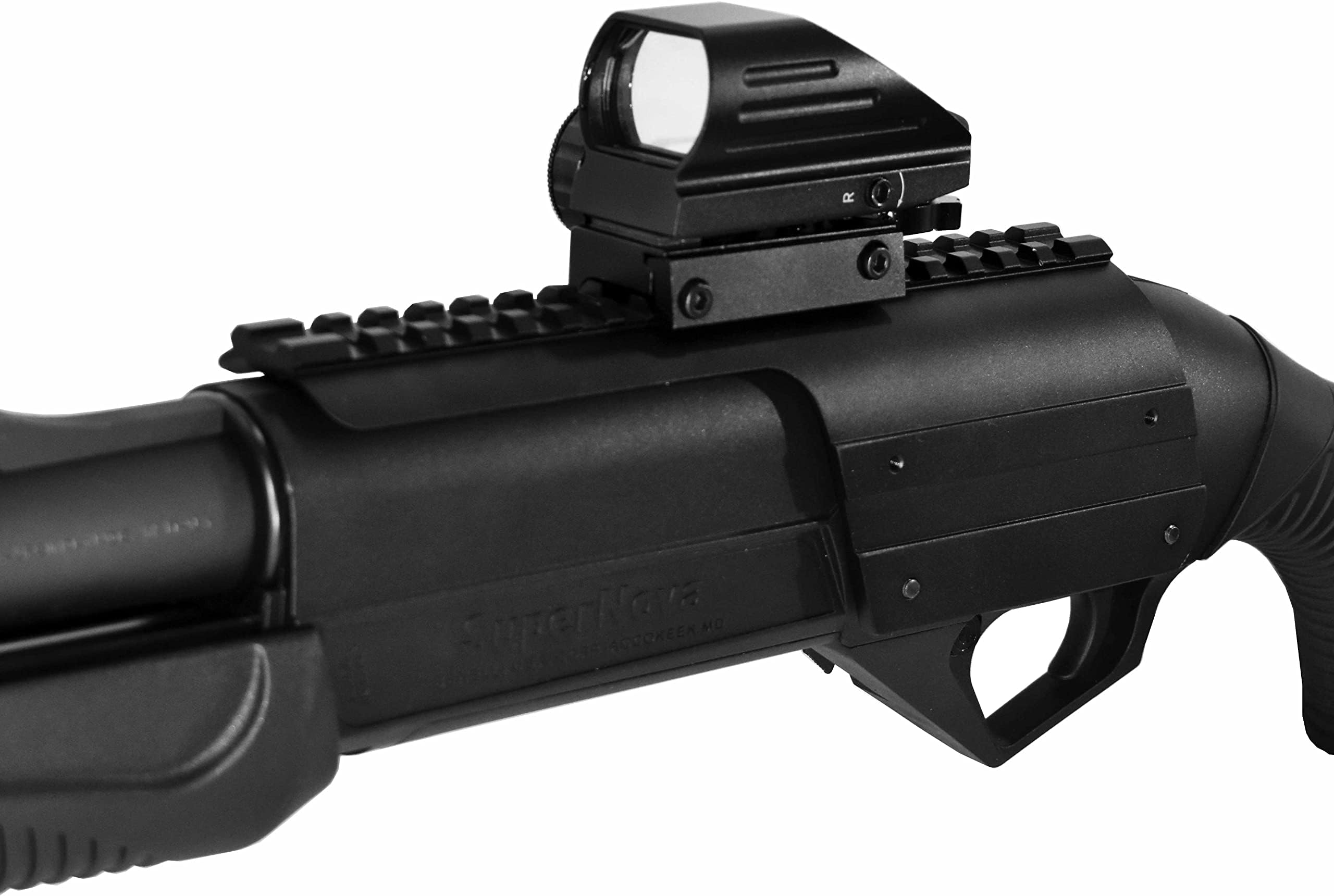 TRINITYTactical 1X30 Sight with Mount for Benelli Nova Benelli Super nova Hunting Optics Sporting Sight Aluminum Black Picatinny Weaver Base Mount Adapter Single Rail Mount.