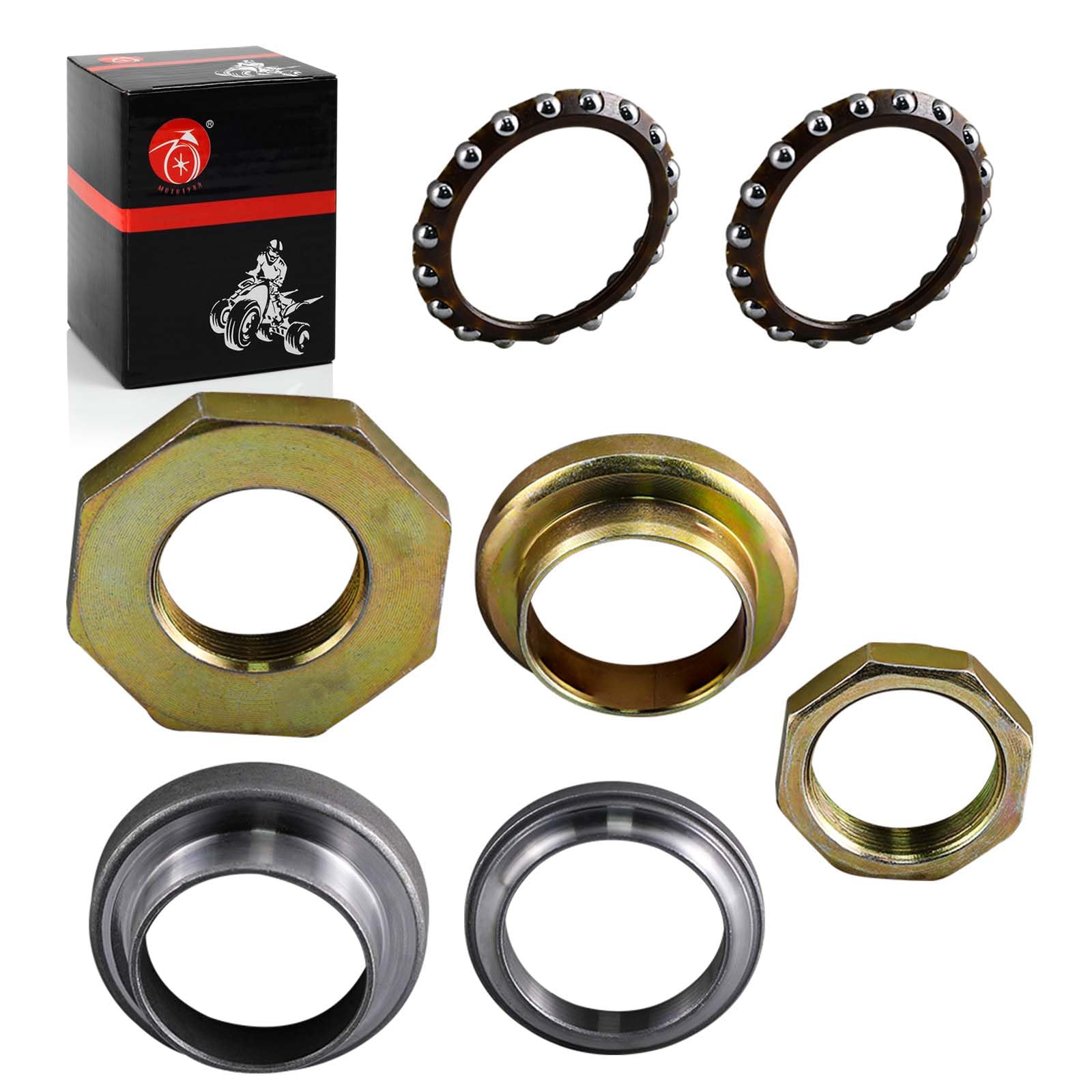 2 Rodamientos De Bolas De Cigüeñal 6203 Para Yamaha 50 Peewee 50 PW50