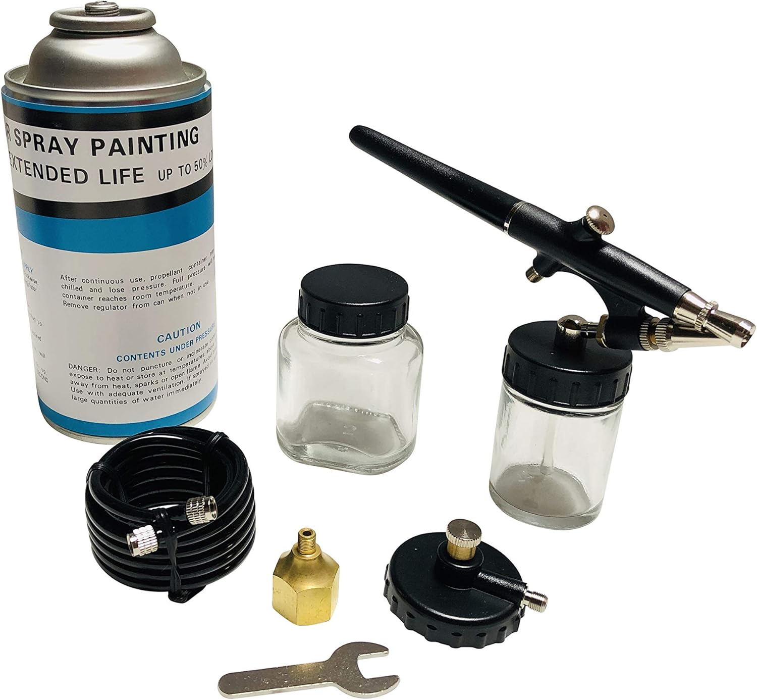 Model Airbrush and Hobby Precision Paint Gun (Complete Kit)