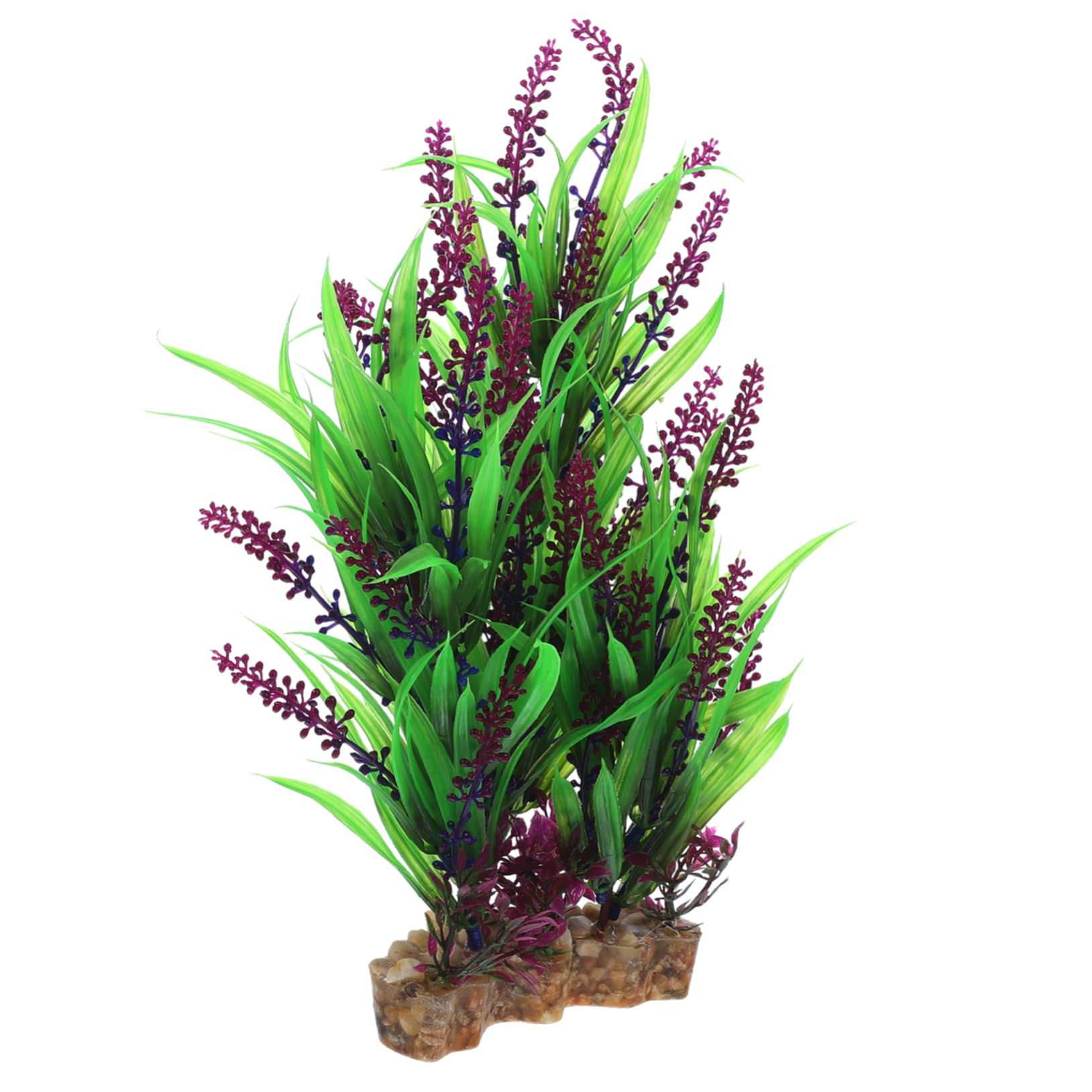 Sosoport 5 Piezas Plantas Acuáticas Artificiales Flora Artificial Decorativa Mini Plantas De Pecera Decoración De Acuáticas De Simulación Pecera Agua Hierba Aire Bonsái El Plastico