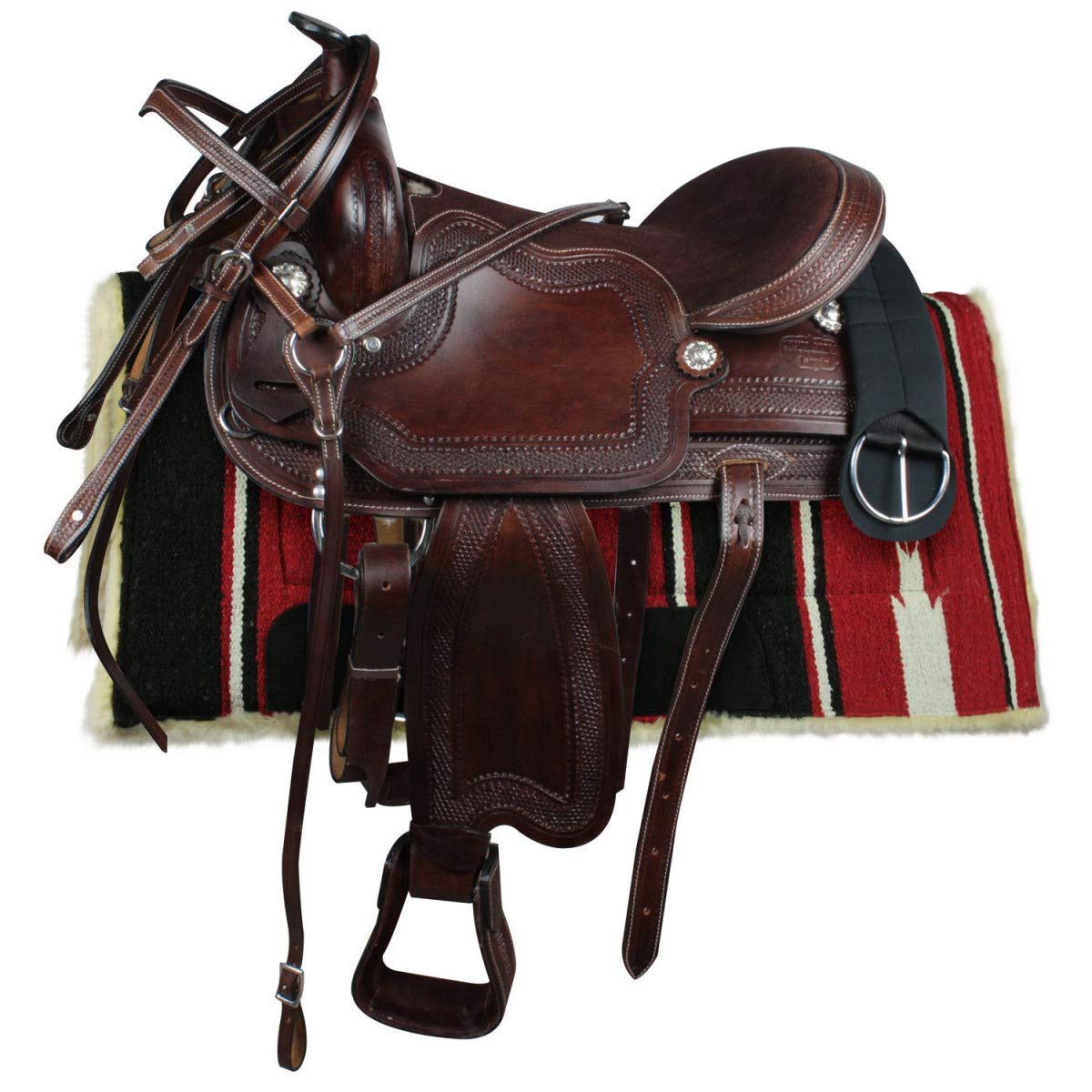 Silver Horse Sattel Western Laredo