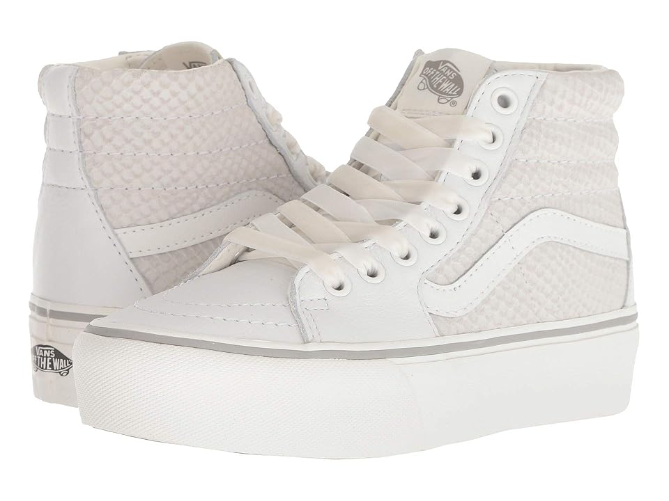 

Vans SK8-Hi Platform 2.0 ((Leather) Snake/White) Skate Shoes
