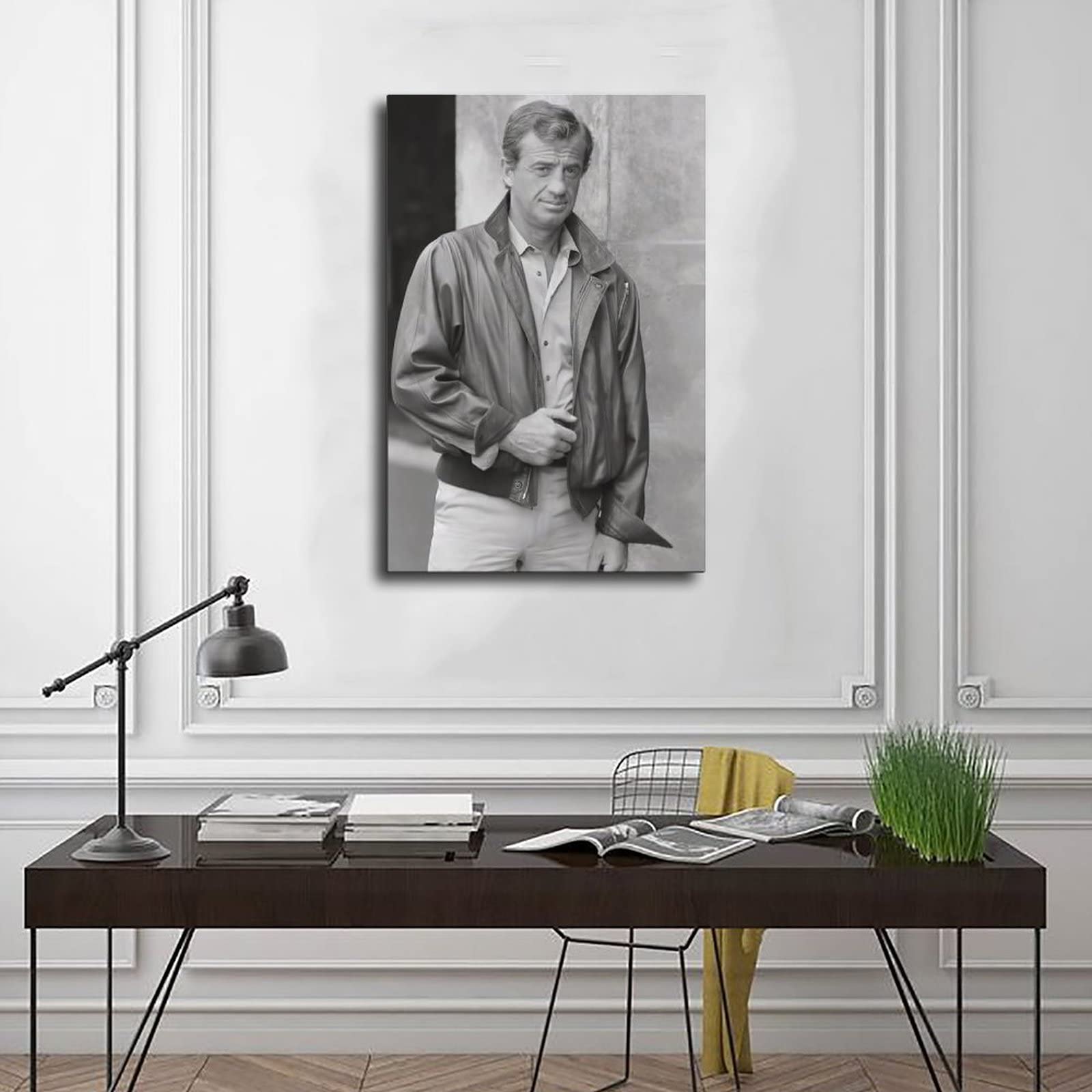 FISH DRAGATE Poster d'acteur Romy Schneider 15 sur toile - Décoration de chambre à coucher, paysage sportif, bureau, chambre - Cadeau sans cadre - 30 x 45 cm