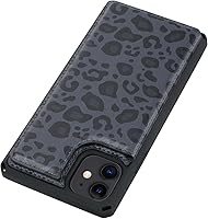 Vista 176 de Cavor for iPhone 11 Wallet Case with Card Slots Holder,Premium PU Leather Kickstand Feature Case [Wrist Strap] Double Magnetic Clasp Shockproof Flip