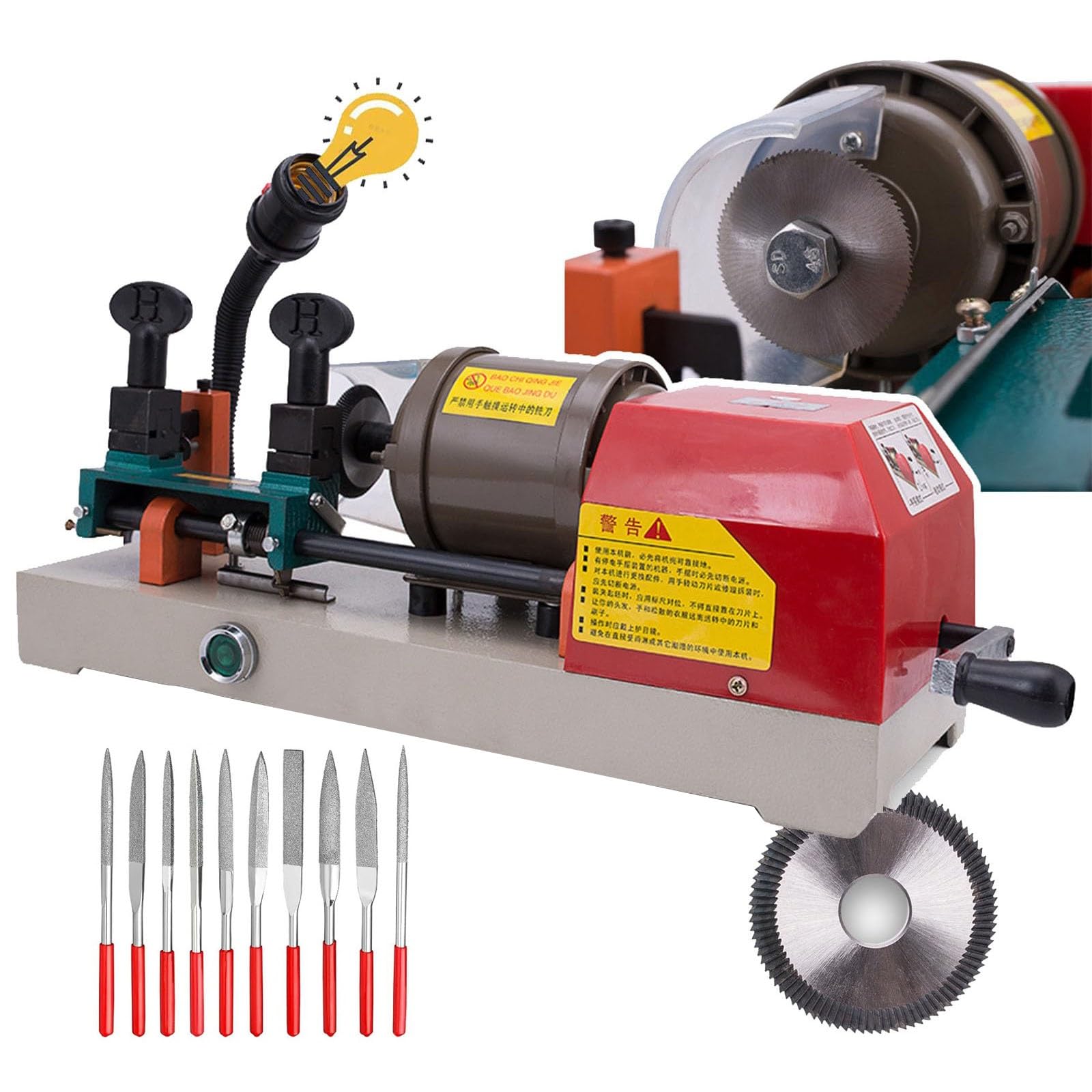 Duplicador de llaves horizontal y versátil con modos manuales y alimentación automática