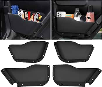 Amazon.com: POKIAUTO Interior Door Pockets for Polaris Xpedition