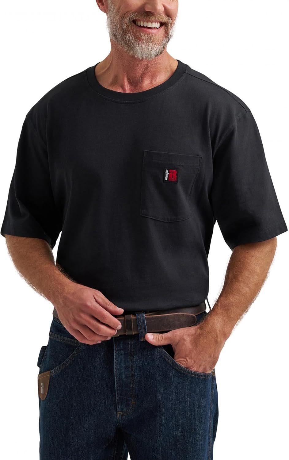 Wrangler Mens Short Sleeve Crew Tee