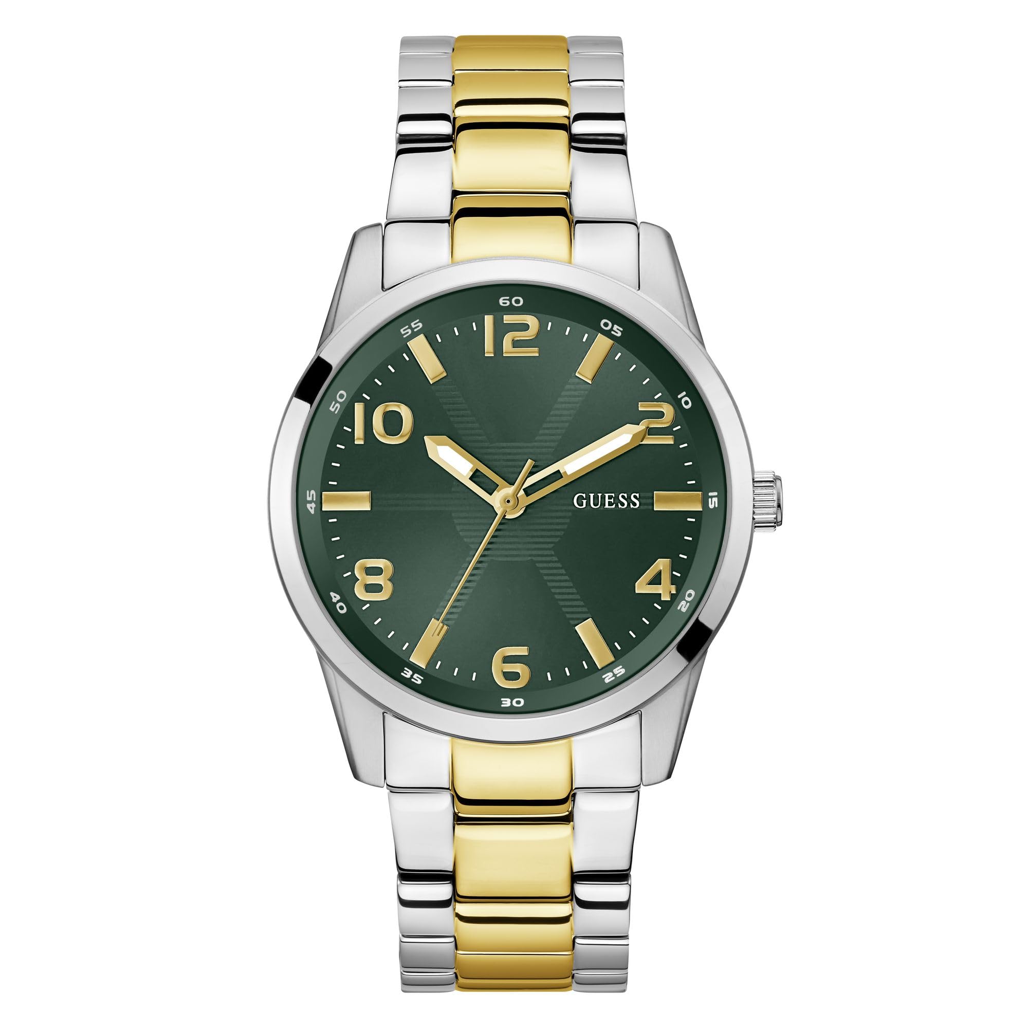 GUESS Stainless Steel Analog Green Dial Mens Watch-Gw0804G4, Band Color:Multicolor (B0D9QD7Z3R) Amazon Price History, Amazon Price Tracker