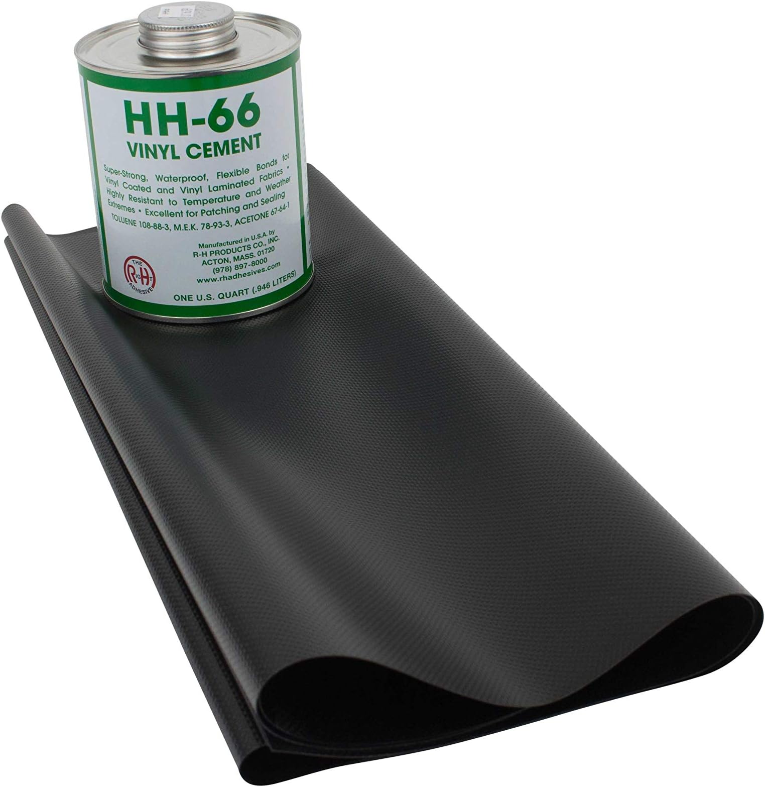 Vinyl Tarp Repair Kit (Black)
