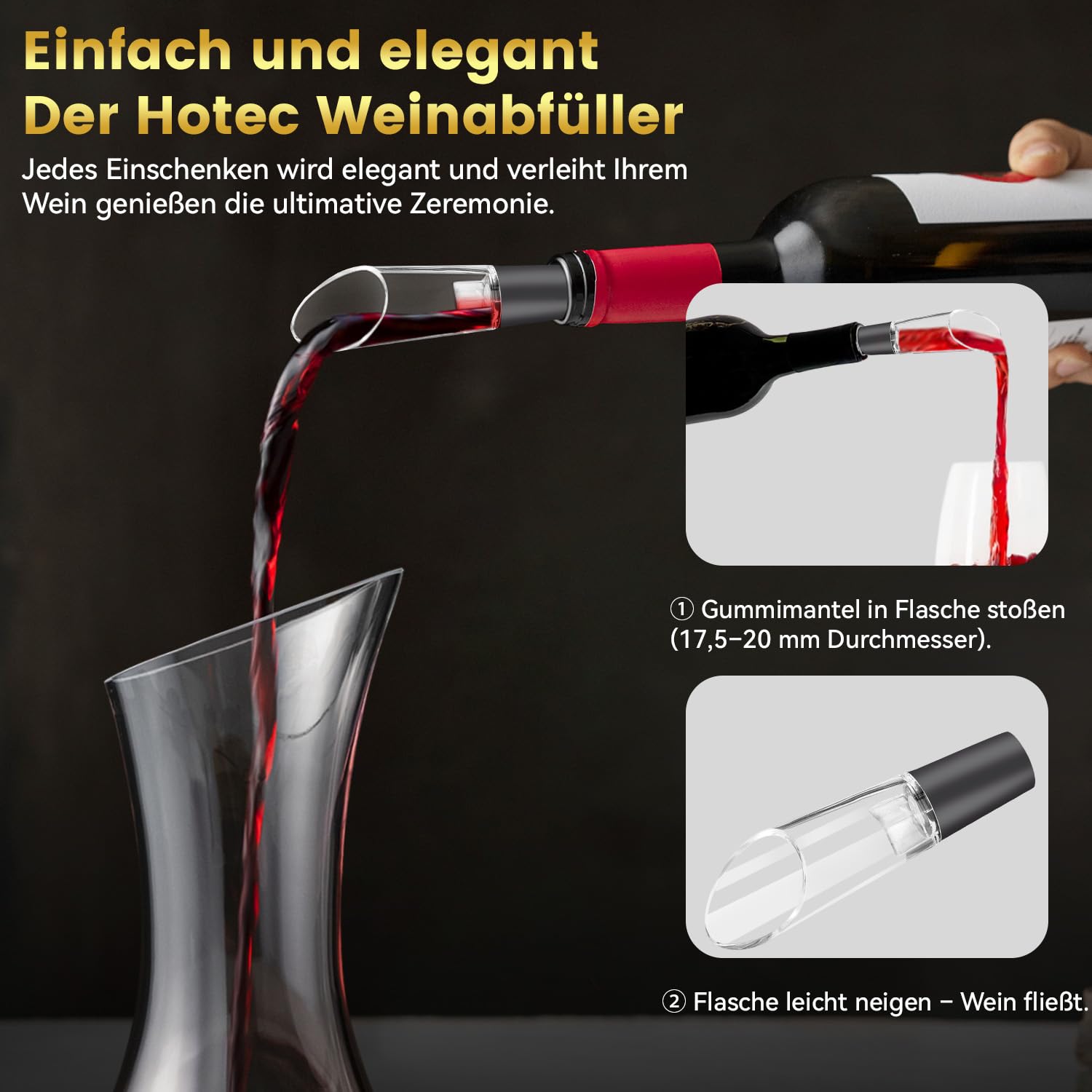 Elektrische Kurkentrekker - Automatische Wijnopener | Bar Tools