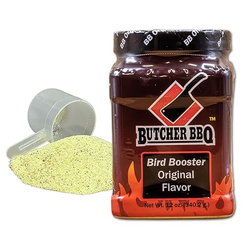Butcher BBQ | Bird Booster Original Flavor Injection | Humedad y sabor para inyecciones de aves de corral | Pollo