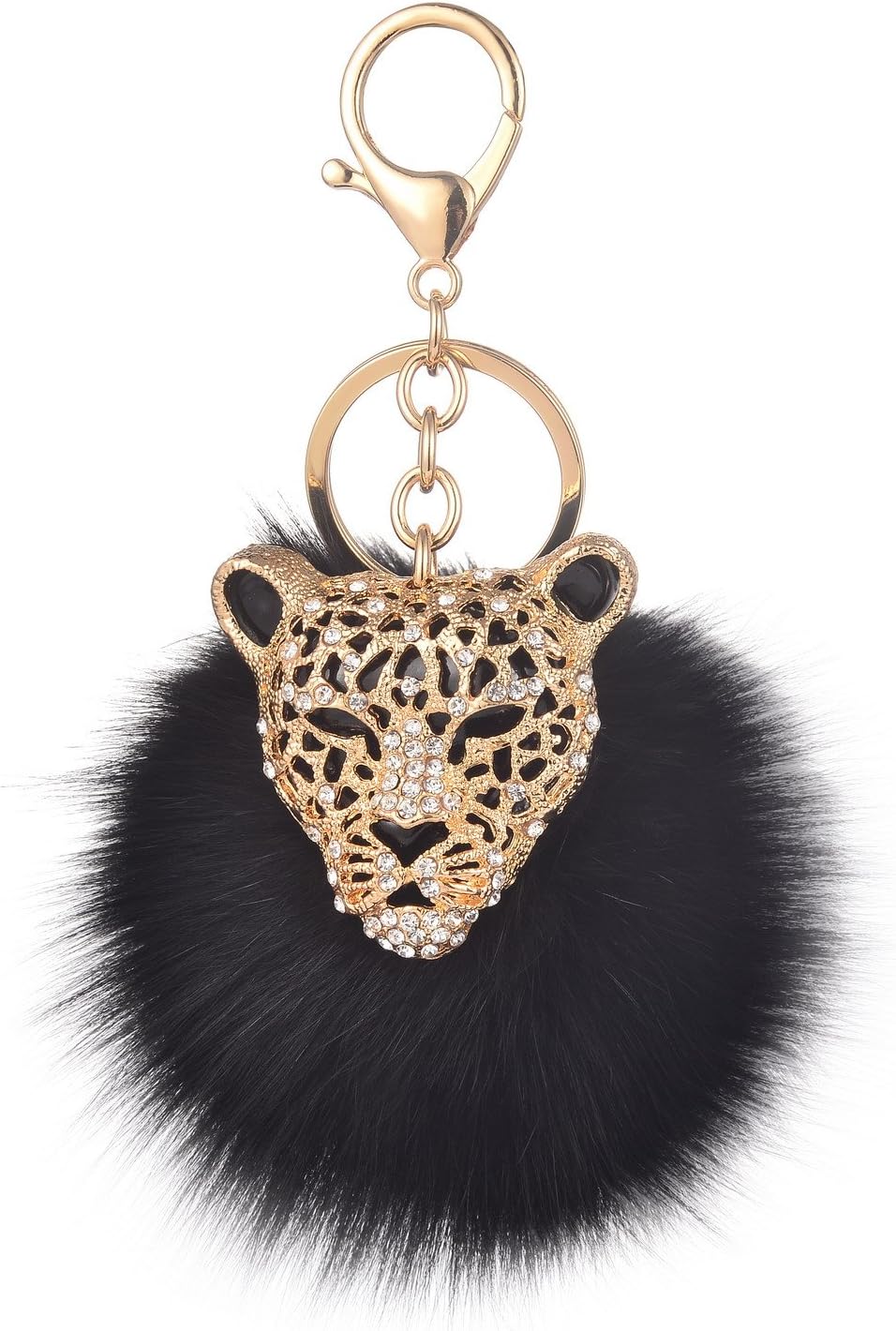 Giftale Leopard Handbag Charms Accessories Purse Keychain for Women,#4181 - Image 3