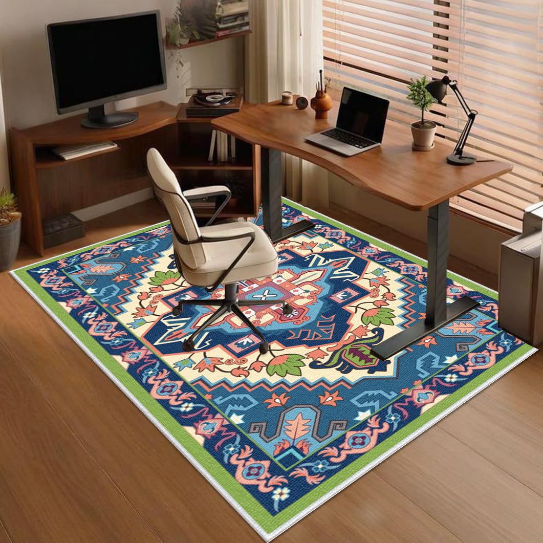 Tapis Chaise de Bureau Gaming Antidérapant Tapis Gaming Sol 200 x 210 cm