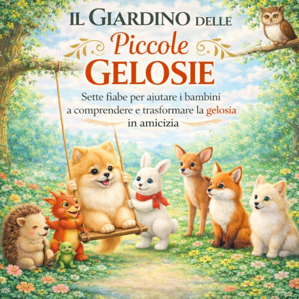 Il Giardino delle Piccole Gelosie: Sette fiabe illustrate per aiutare i bambini a comprendere la gelosia (Il Giardino delle Emozioni. Le Fiabe di Maestra Giodi)