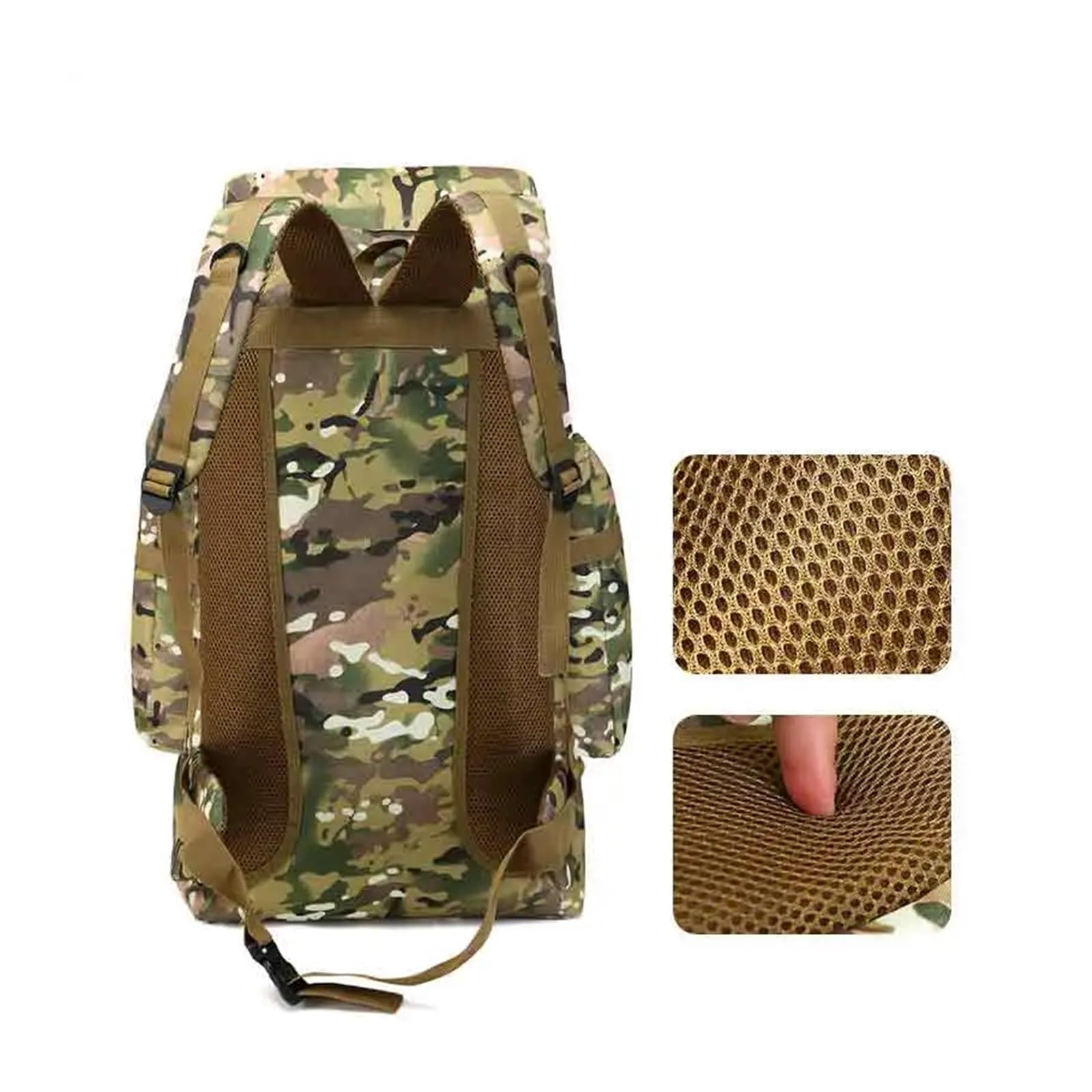 Generisch 70L Taktische Camping Tasche Rucksack Bergsteigen Für Männer Reisen Outdoor Sport Molle Rucksack Jagd Schulter Gepäck Große Tasche