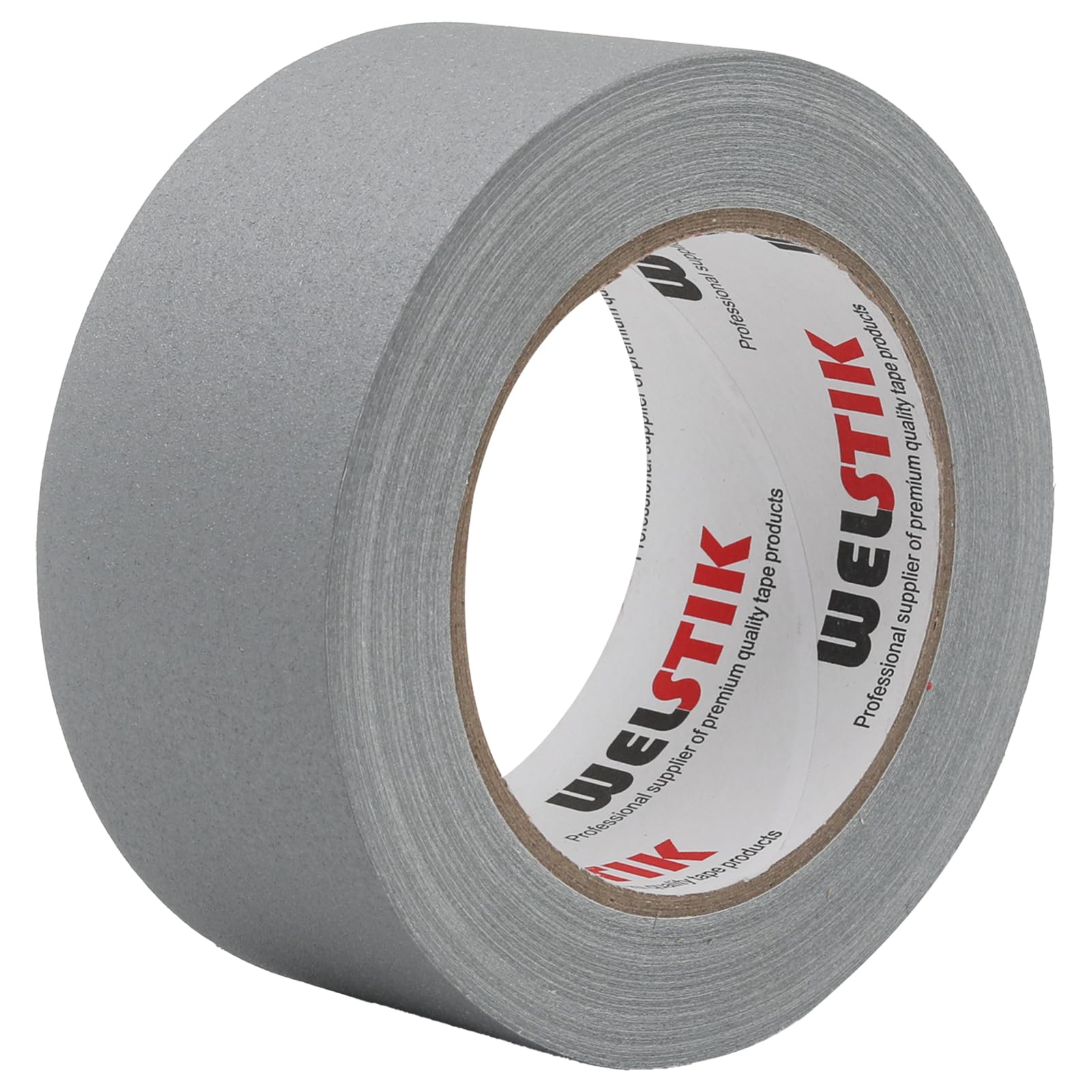 WELSTIK Ruban adhésif gris 5,1 cm x 30 m, sans résidus, non réfléchissant, imperméable, peut être déchiré à la main, pour photographie, arrière-plan de prise de vue fixe