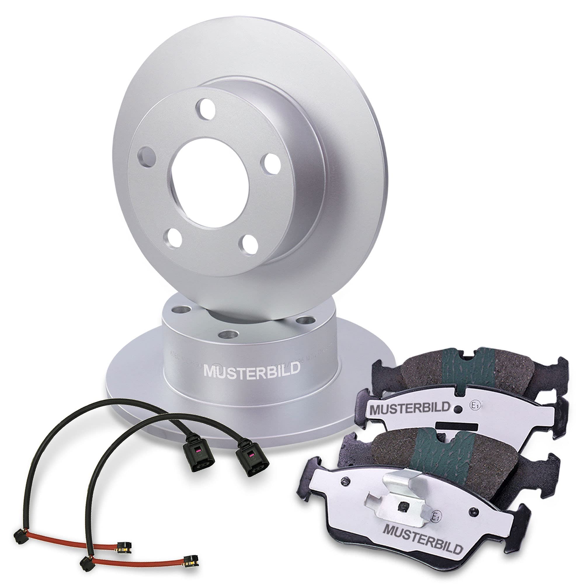 ATEC Germany Set freni asse anteriore incl. dischi freno Ø 259 mm ventilati + pastiglie freno anteriori Compatibile con DACIA LOGAN (LS_), SANDERO, RENAULT LOGAN I, SANDERO/STEPWAY I (BS_), TWINGO