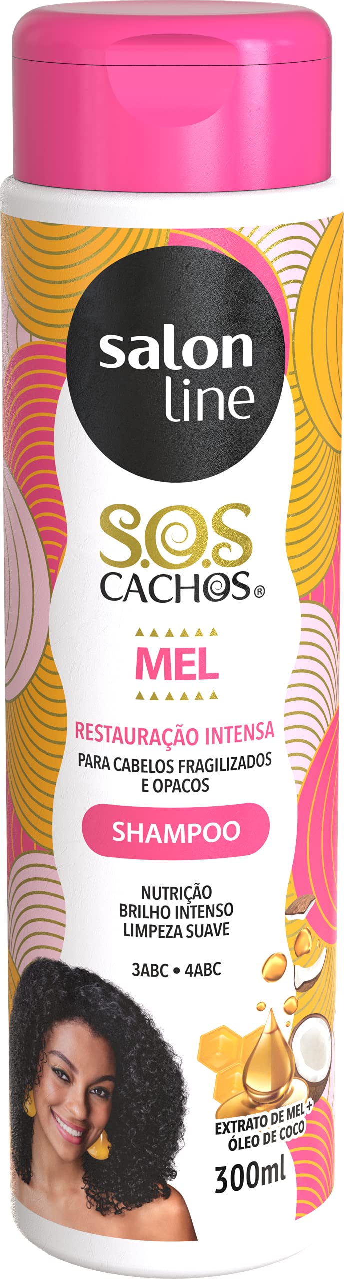 Buy Linha Tratamento Sos Cachos Salon Line Shampoo Mel Cachos Intensos 300 Ml Salon Line Treatment Sos Curls Collection Intense Curls Honey Shampoo 10 14 Fl Oz Online At Desertcart Bahrain