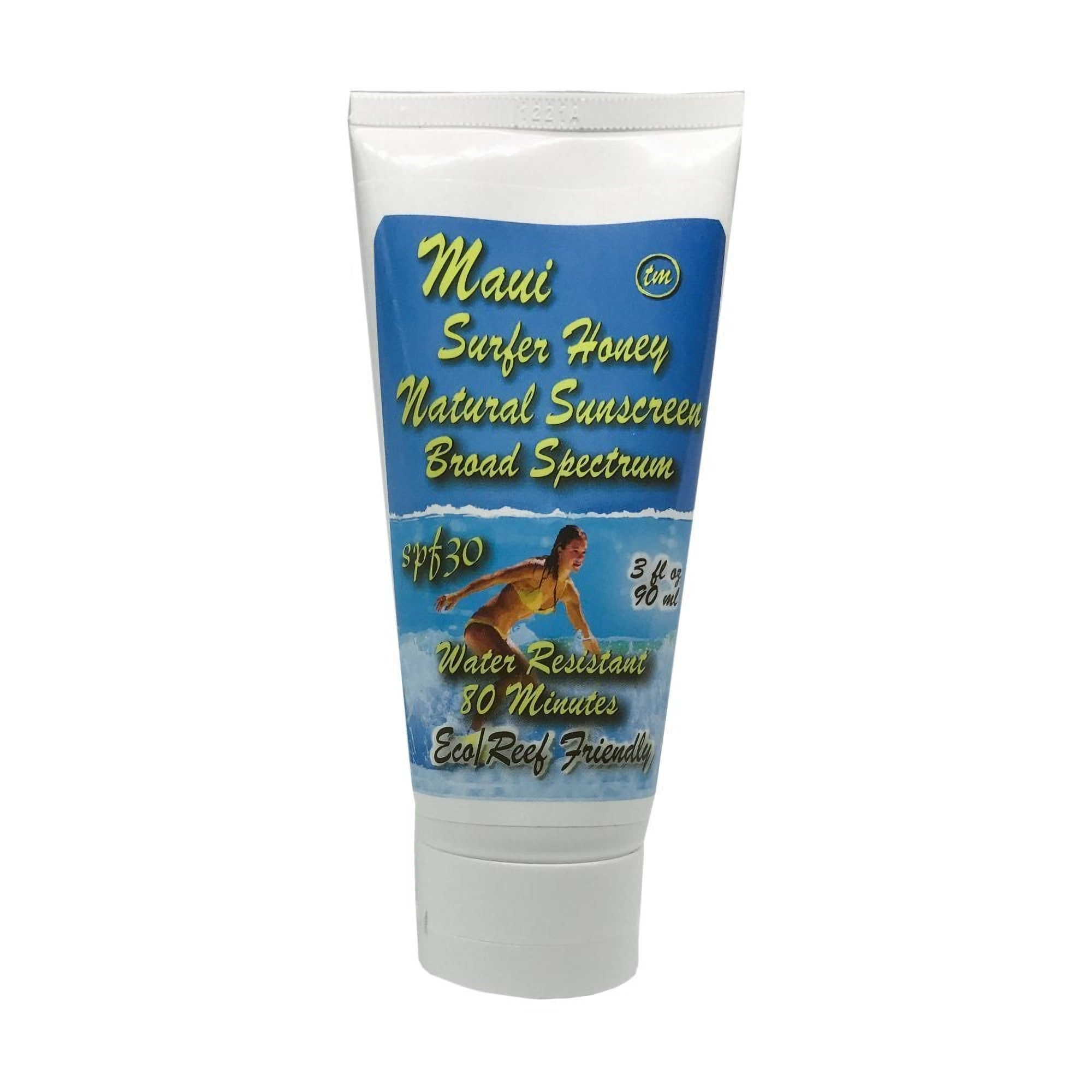 Amazon.com: Maui Surfer Honey All Natural Sunscreen Lotion SPF 30