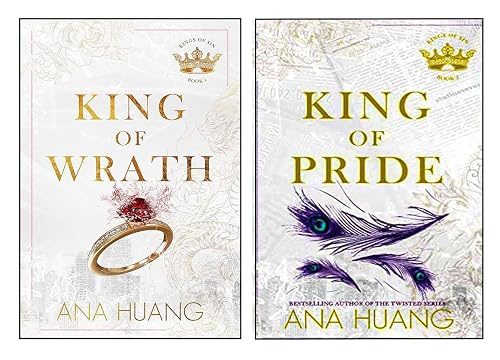 Combo of King of Wrath + King of Pride book set by Ana Huang New Edition 2024