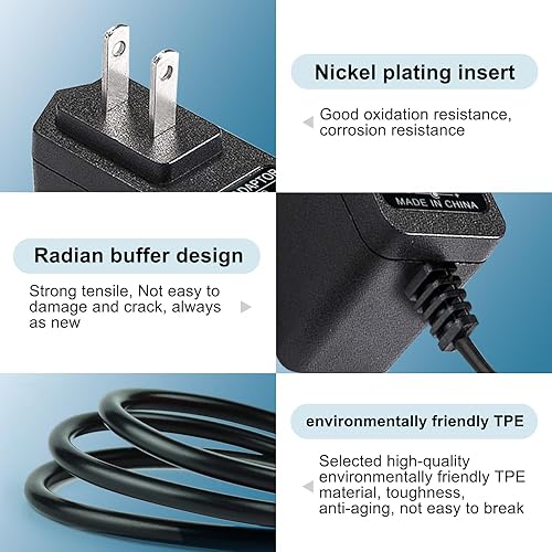 Miniatura 5 de Adaptador de cargador de pistola de masaje CACC de 12.6 V compatible con Cholas KZD02, Tyiaus, JamGym, Helices, Headnote, Fantasy, Olski, Fylina,