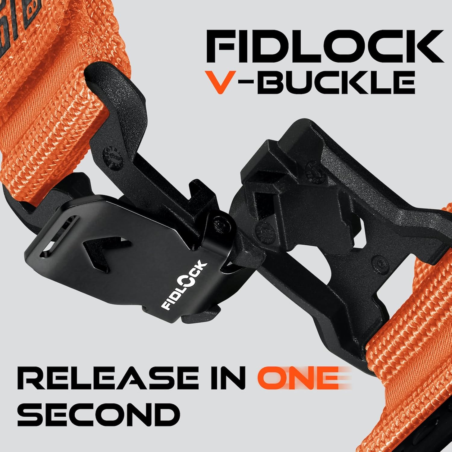 Bandletic Fidlock R-Nylon Magnetic Band + R-Steel Military Band Compatible with Apple Watch Ultra 2/Ultra Band 49mm/46mm/45mm/44mm/42mm(3/2/1)