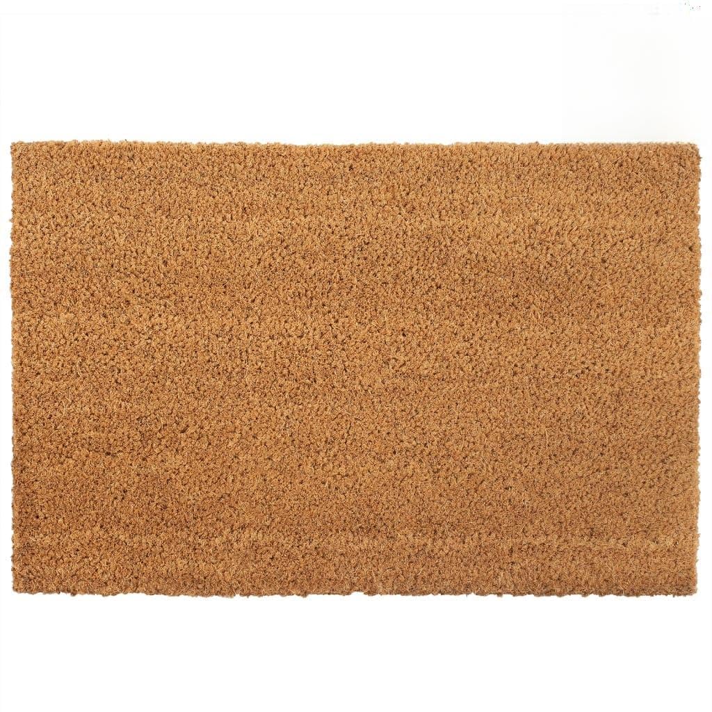 Wycieraczki, 5 szt., naturalne włókno kokosowe, 40 x 60 cm, igłowane, z antypoślizgowym spodem z PCW, do wejścia, korytarza, przedpokoju, wewnątrz i na zewnątrz, do zdejmowania podeszwy butów